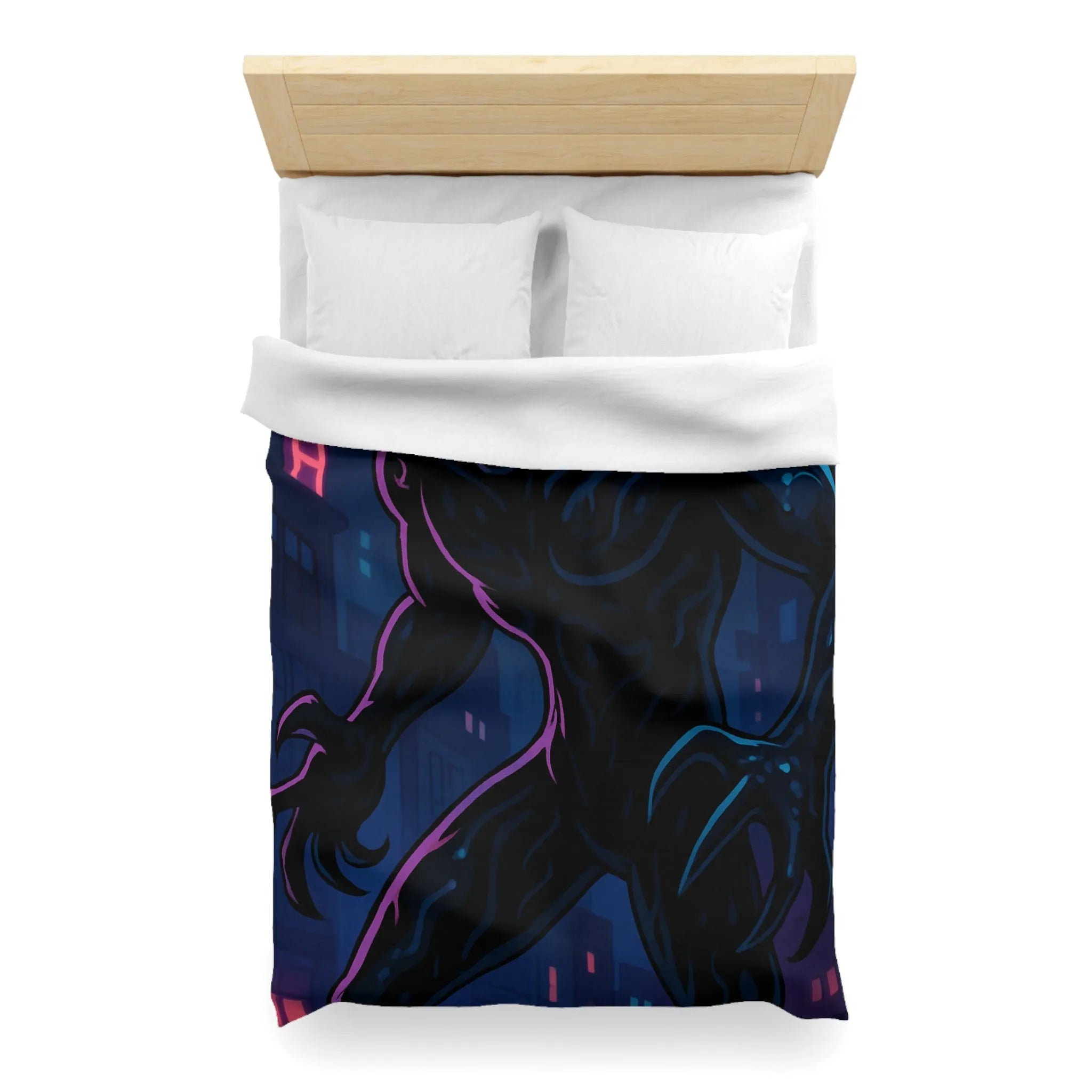 Housse de Couette Microfibre Création Artistique Moderne Design Exclusif Décoration Chambre