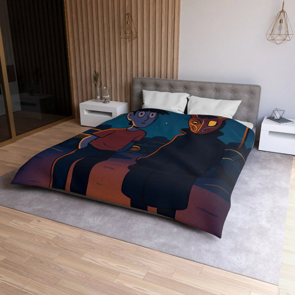 Housse de Couette Microfibre Création Artistique Moderne Design Exclusif Décoration Chambre