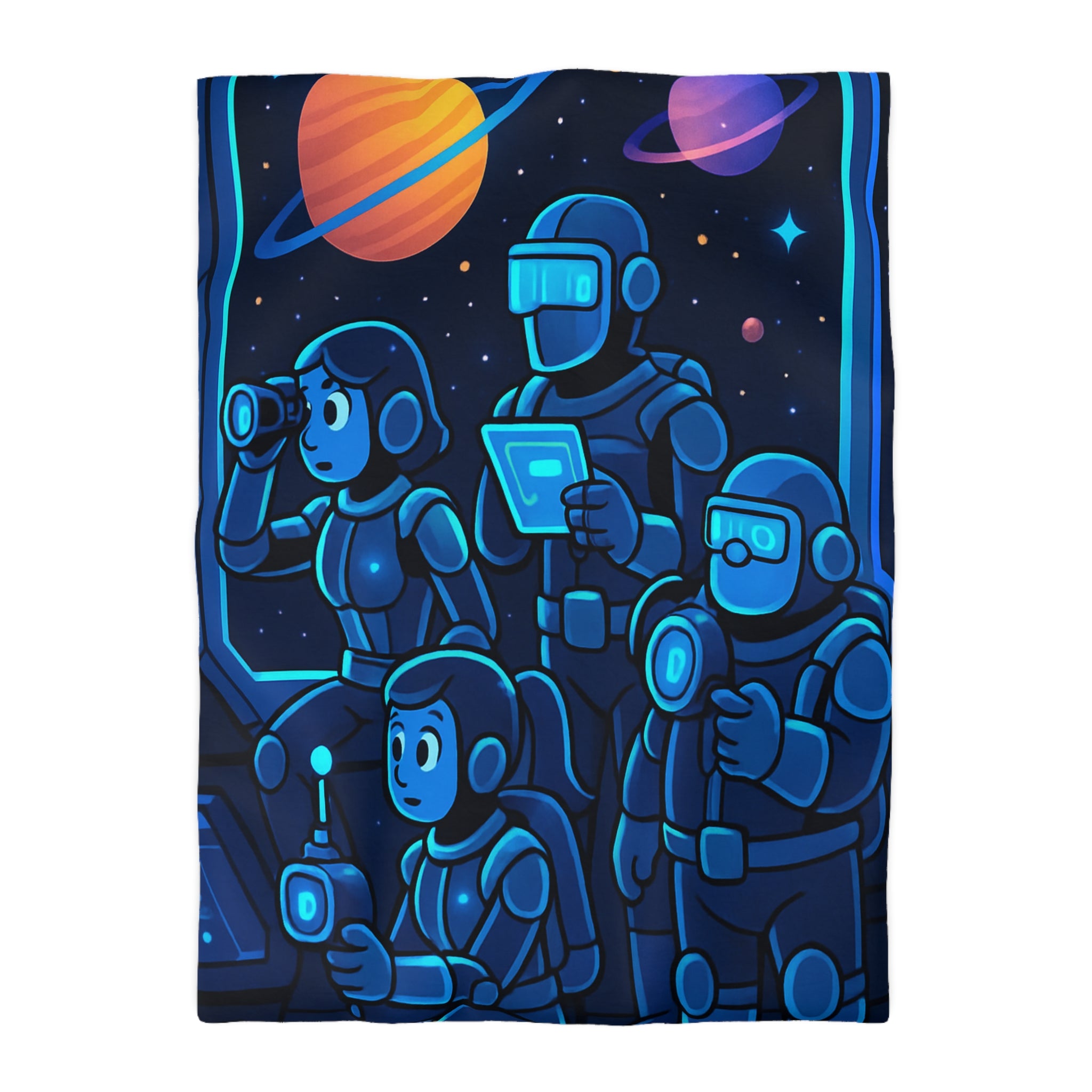 Housse de Couette Microfibre Motif Créatif Original Style Contemporain Chambre Élégante