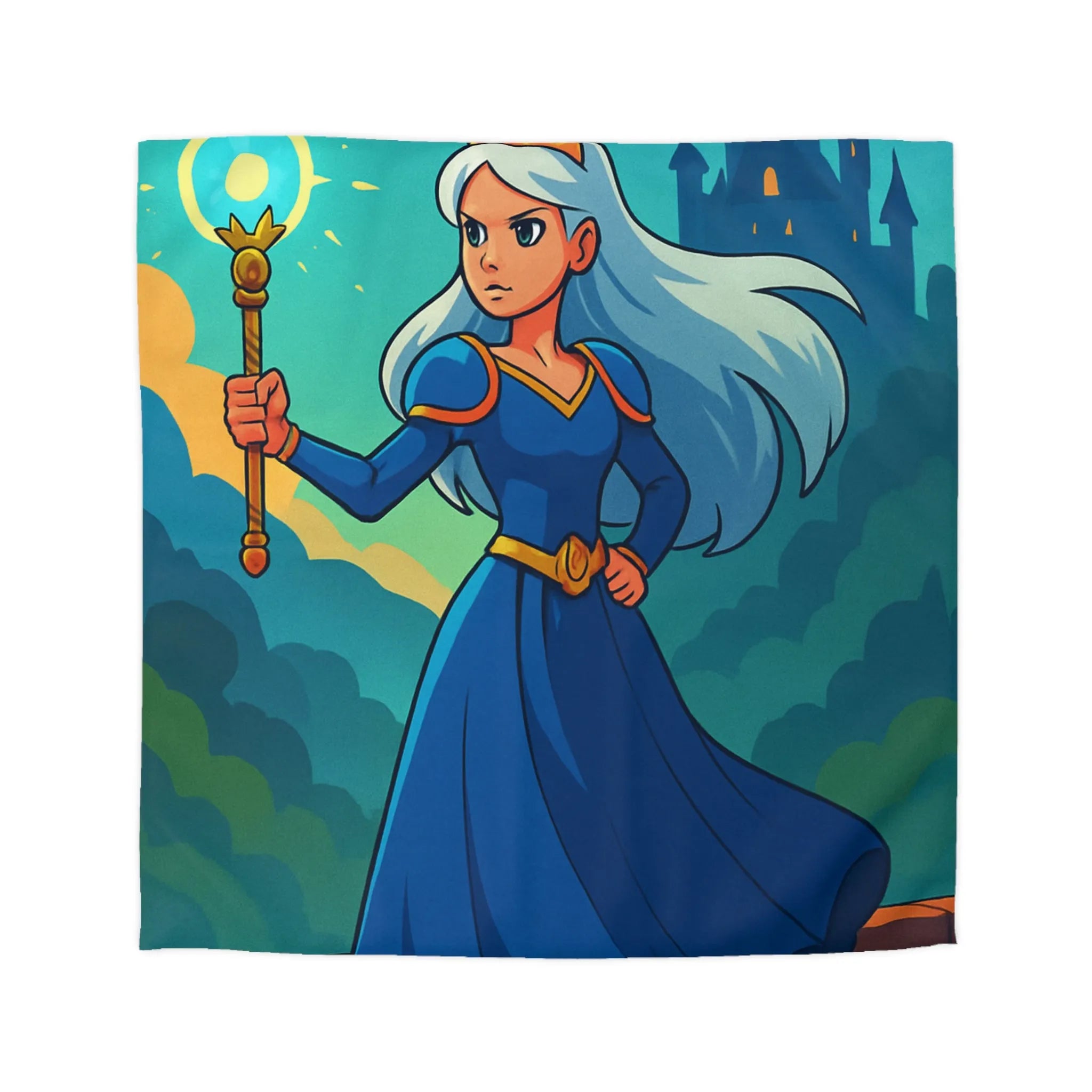 Housse de Couette Microfibre Art Graphique Contemporain Style Décoratif Chambre Tendance