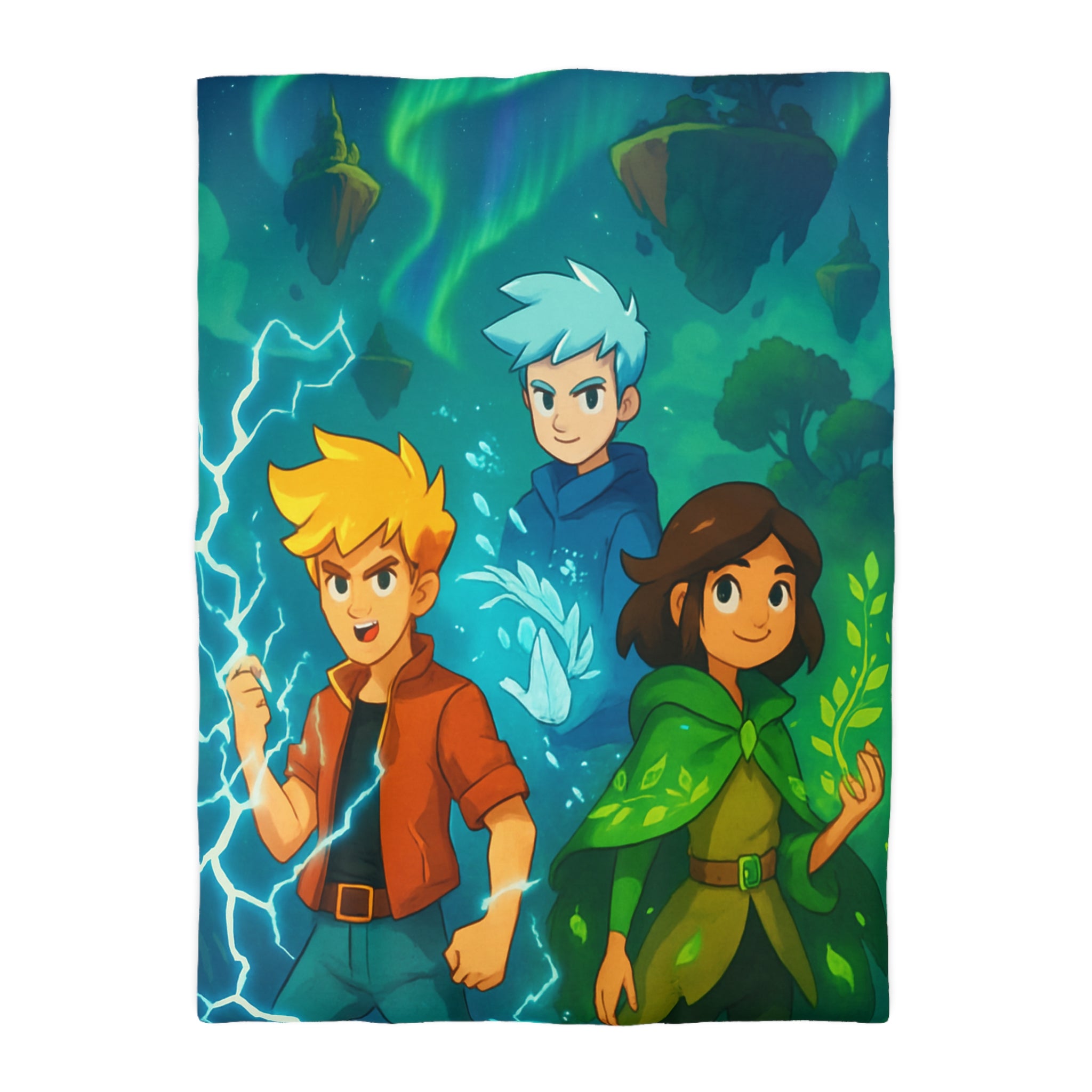 Housse de Couette Microfibre Design Artistique Moderne Décoration Chambre Confort Premium