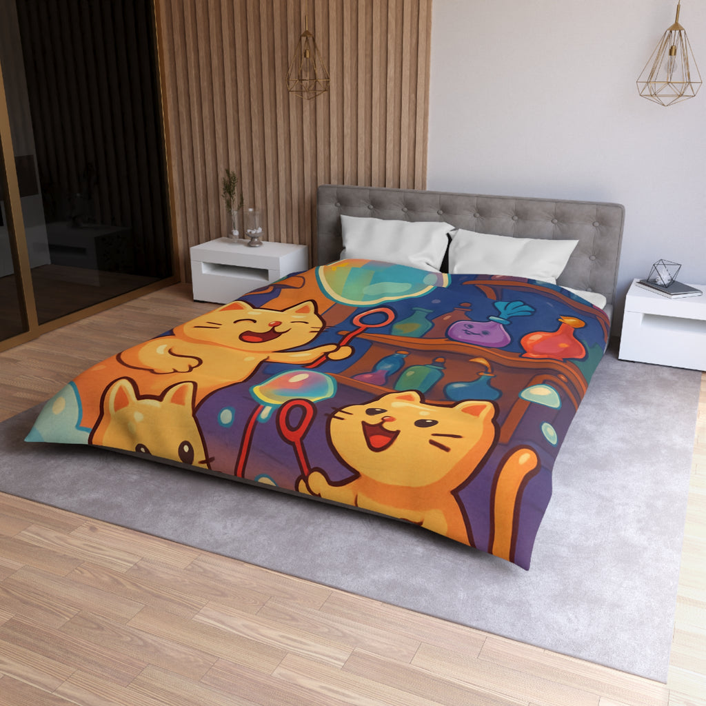 Housse de Couette Microfibre Création Artistique Moderne Design Exclusif Décoration Chambre