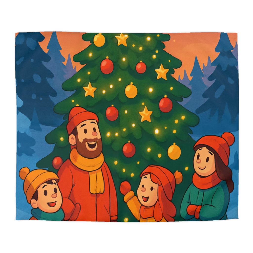 Housse de Couette Microfibre Illustration Unique Design Moderne Décoration Intérieure Raffinée