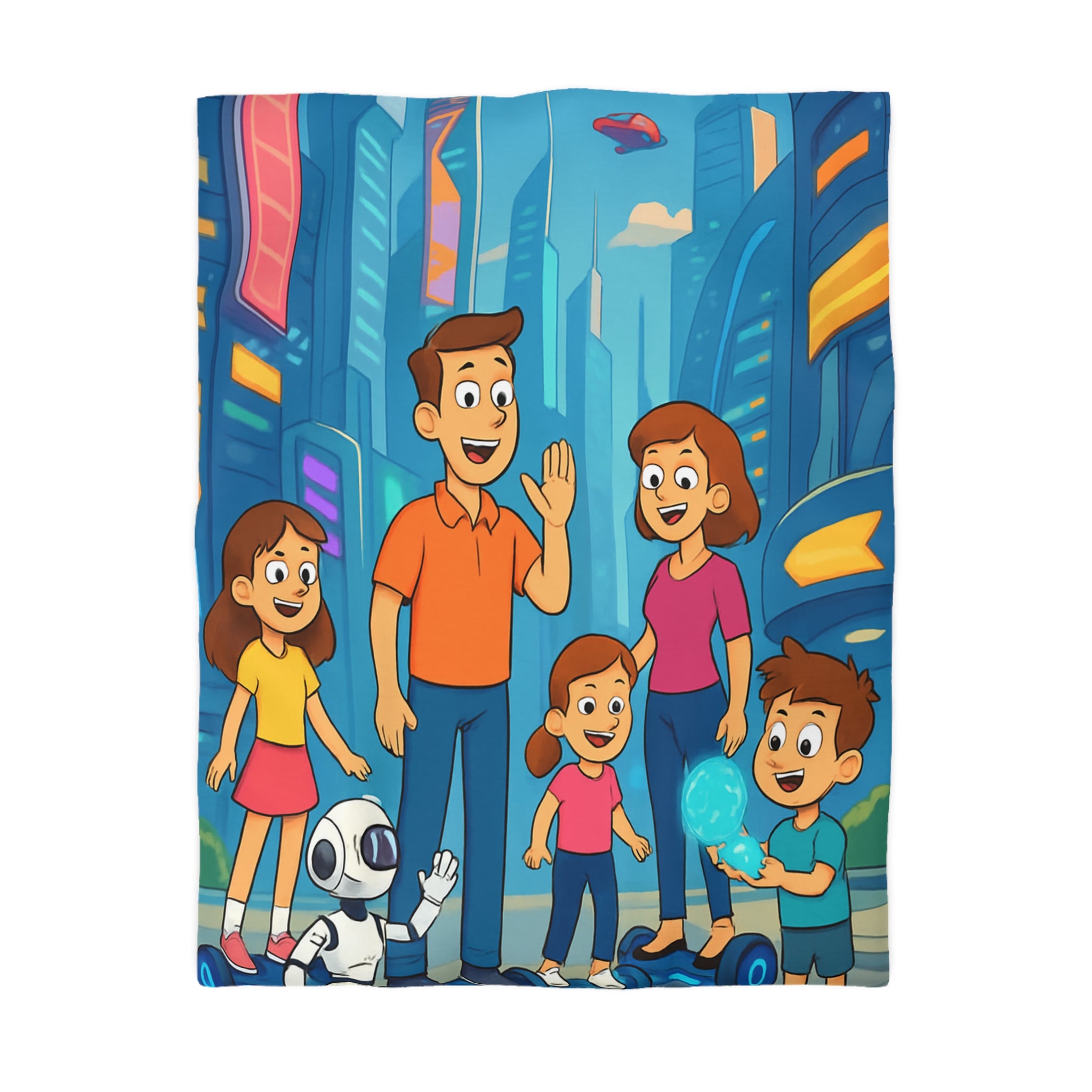 Housse de Couette Microfibre Création Artistique Moderne Design Exclusif Décoration Chambre