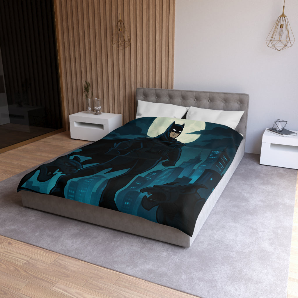 Housse de Couette Microfibre Illustration Unique Design Moderne Décoration Intérieure Raffinée