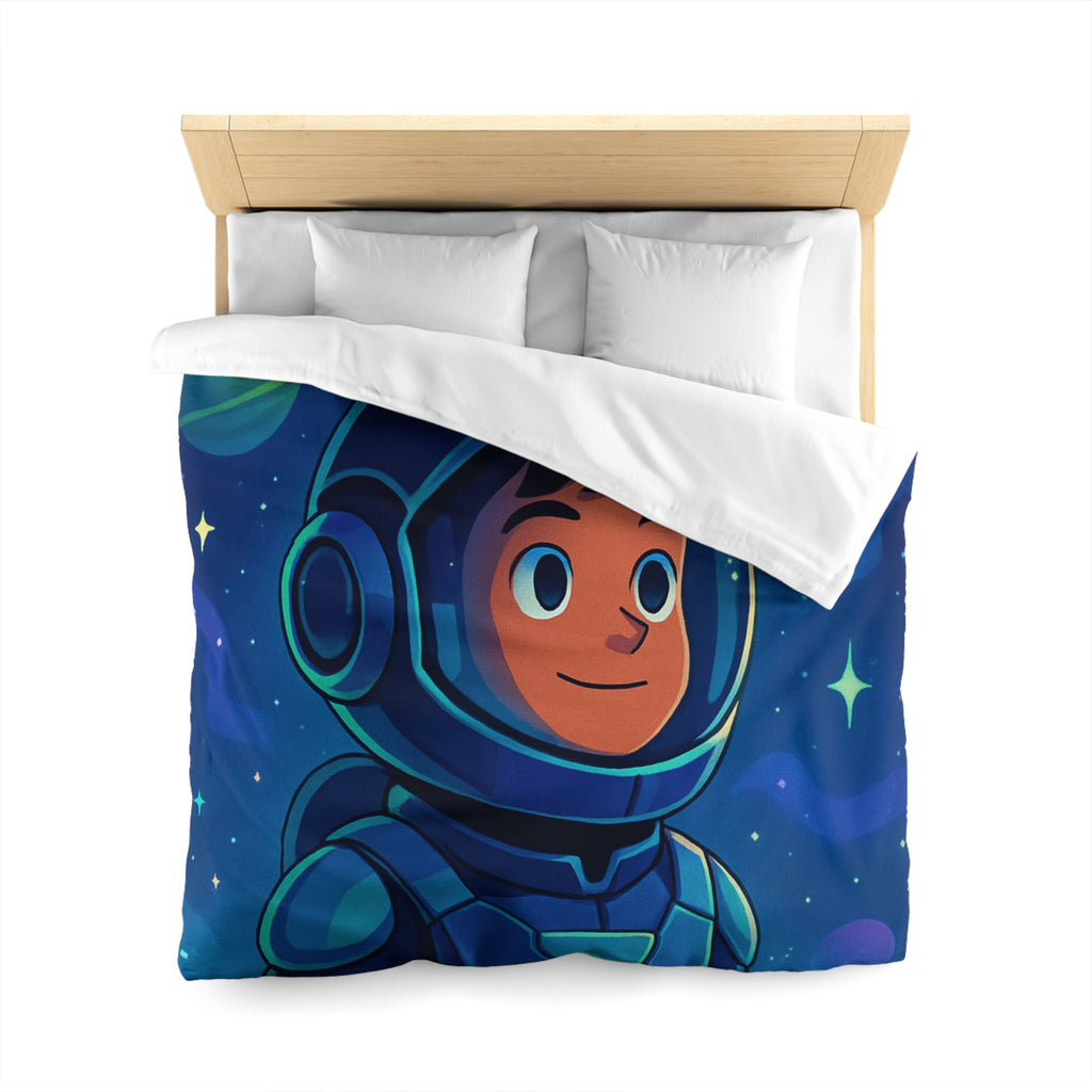 Housse de Couette Microfibre Illustration Unique Design Moderne Décoration Intérieure Raffinée