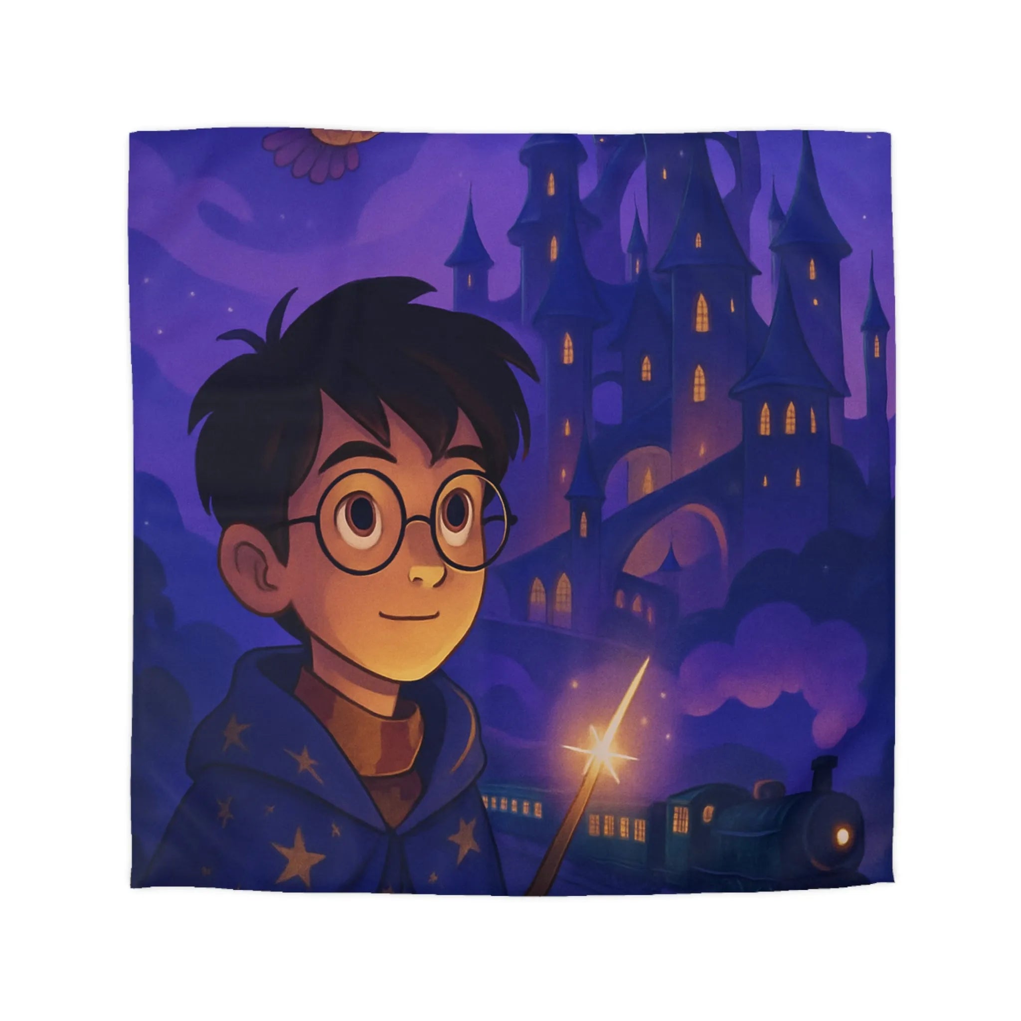 Housse de Couette Microfibre Art Graphique Contemporain Style Décoratif Chambre Tendance