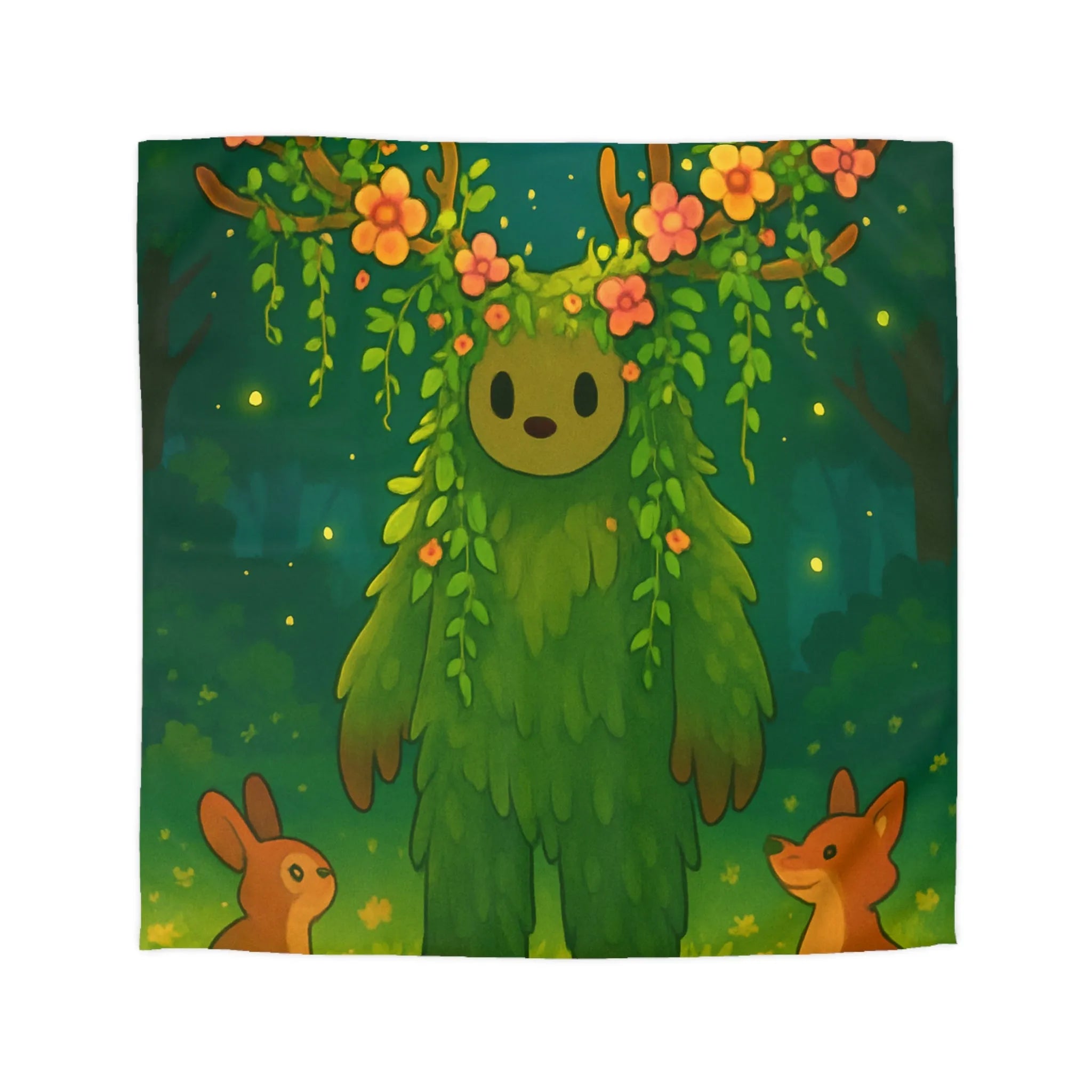 Housse de Couette Microfibre Art Graphique Contemporain Style Décoratif Chambre Tendance