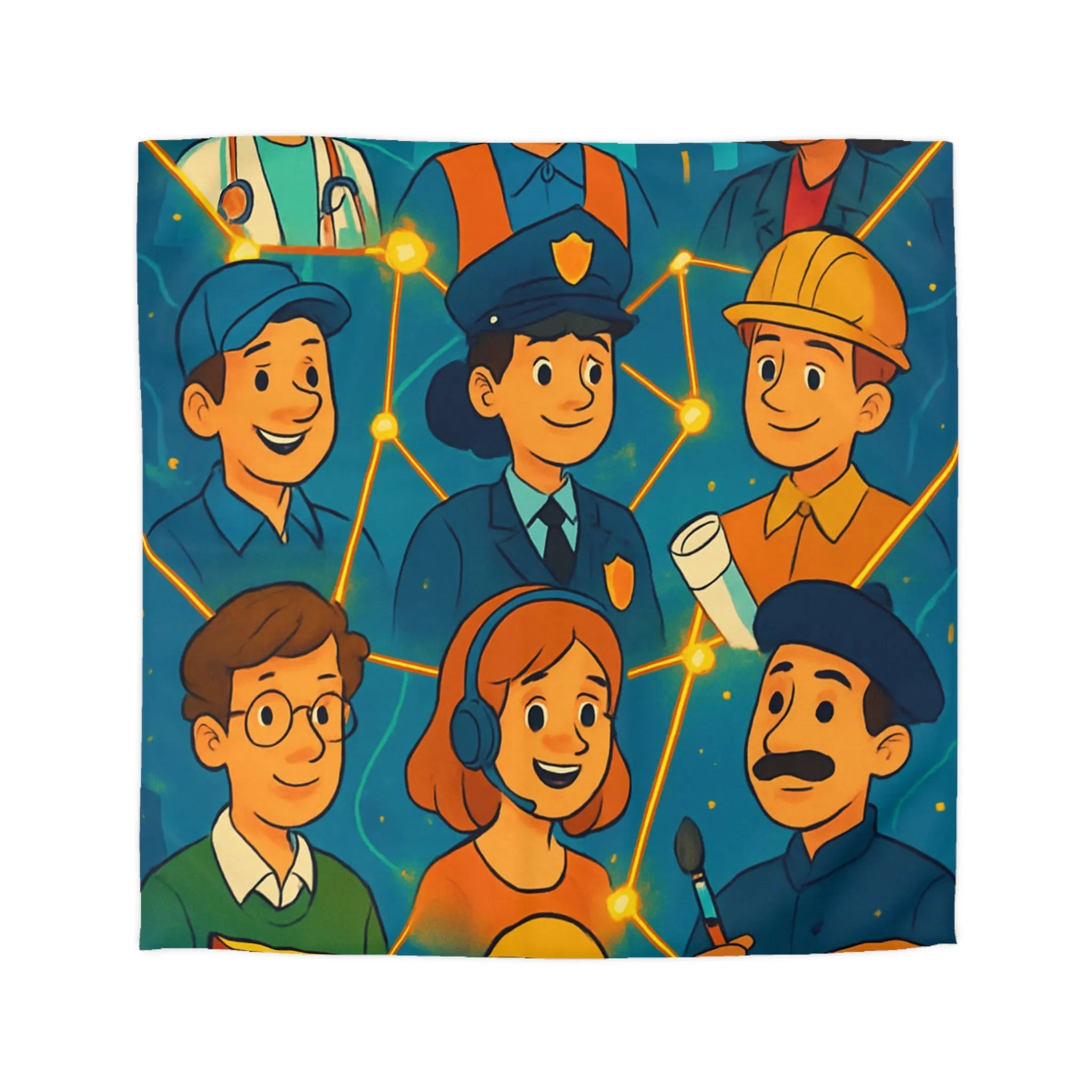 Creative Profession Patterns for Cozy Bedroom Decor Embracing Diverse Career Choices