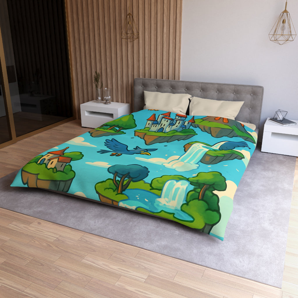 Housse de Couette Microfibre Création Artistique Moderne Design Exclusif Décoration Chambre