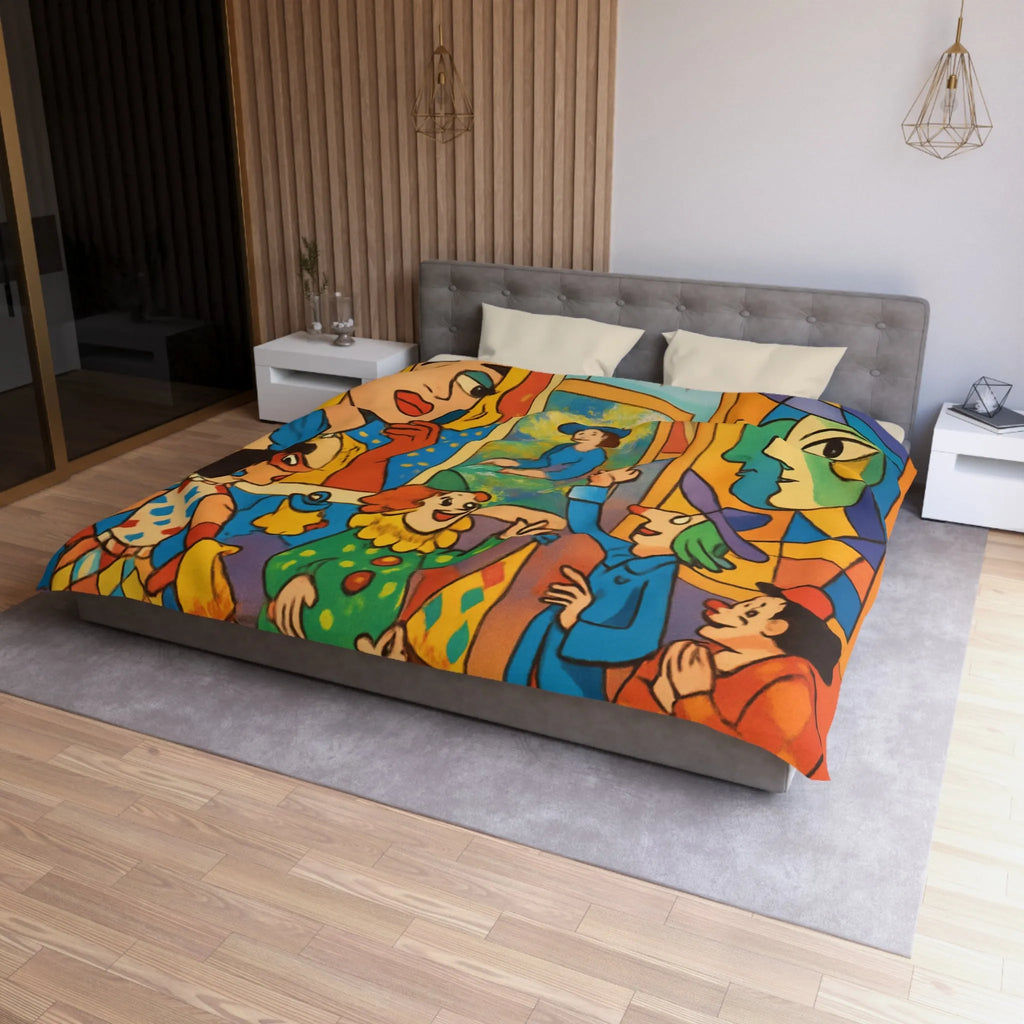 Égayez Votre Chambre avec une Housse de Couette Inspirée de l'Art du Cirque