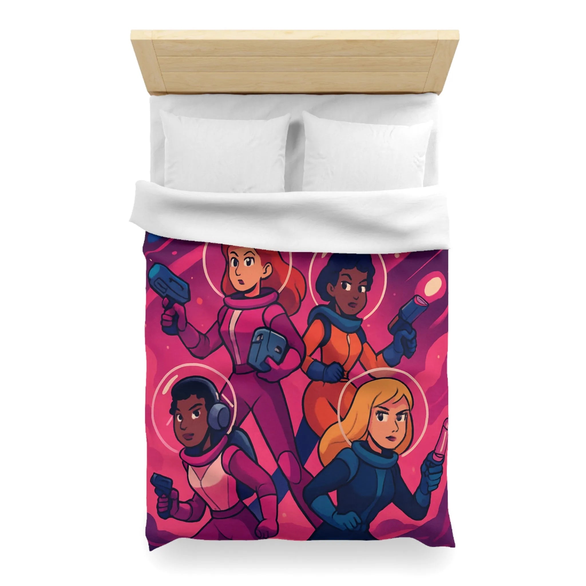 Housse de Couette Microfibre Création Artistique Moderne Design Exclusif Décoration Chambre