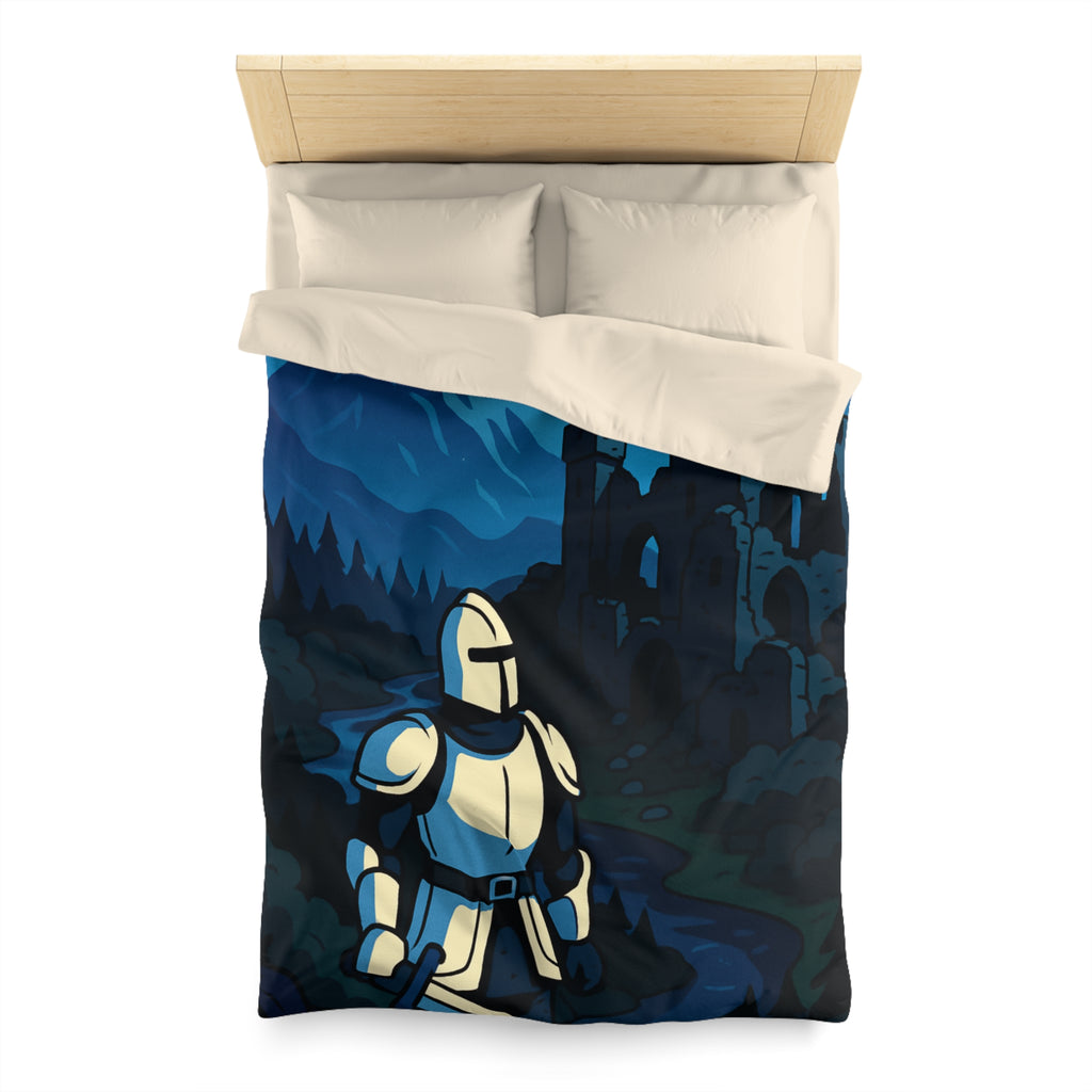 Housse de Couette Microfibre Illustration Unique Design Moderne Décoration Intérieure Raffinée