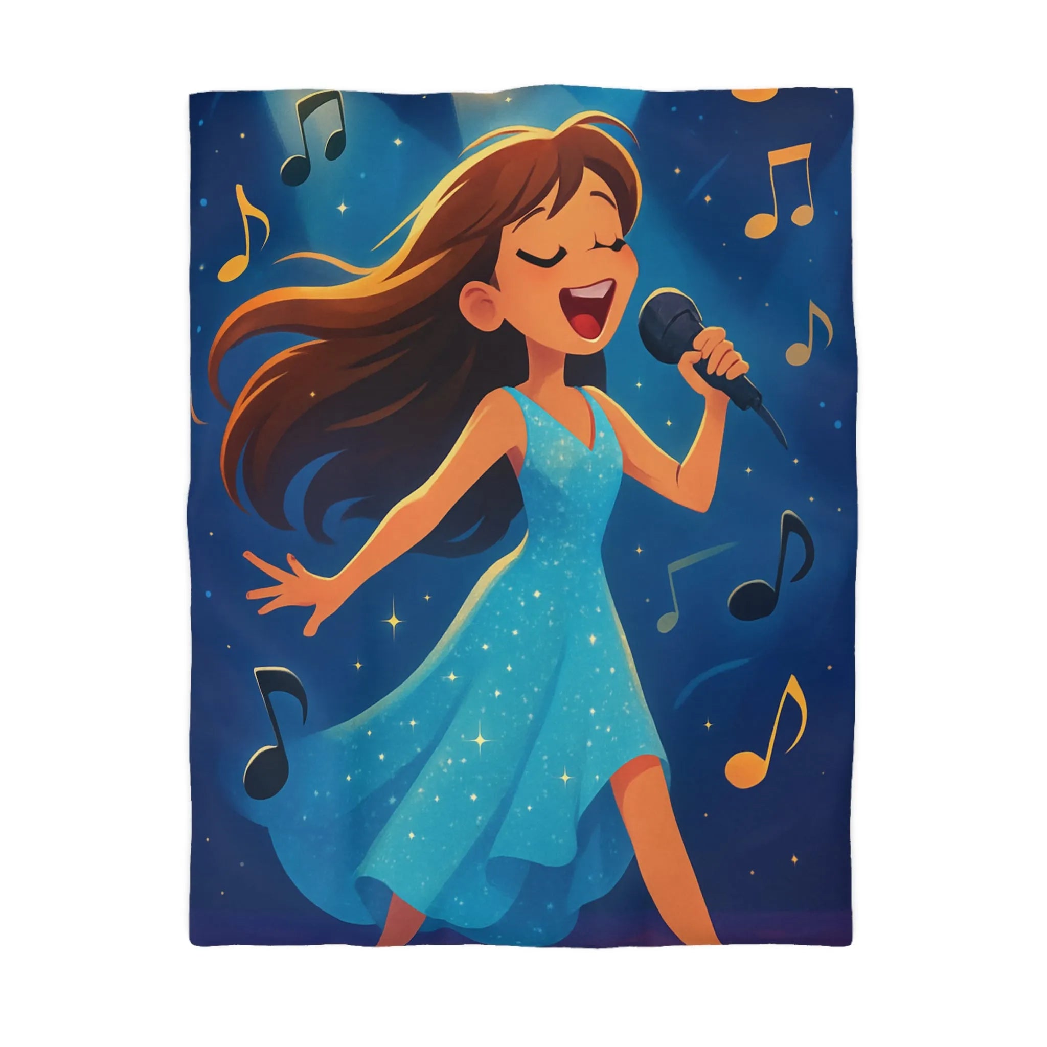 Housse de Couette Microfibre Art Graphique Contemporain Style Décoratif Chambre Tendance