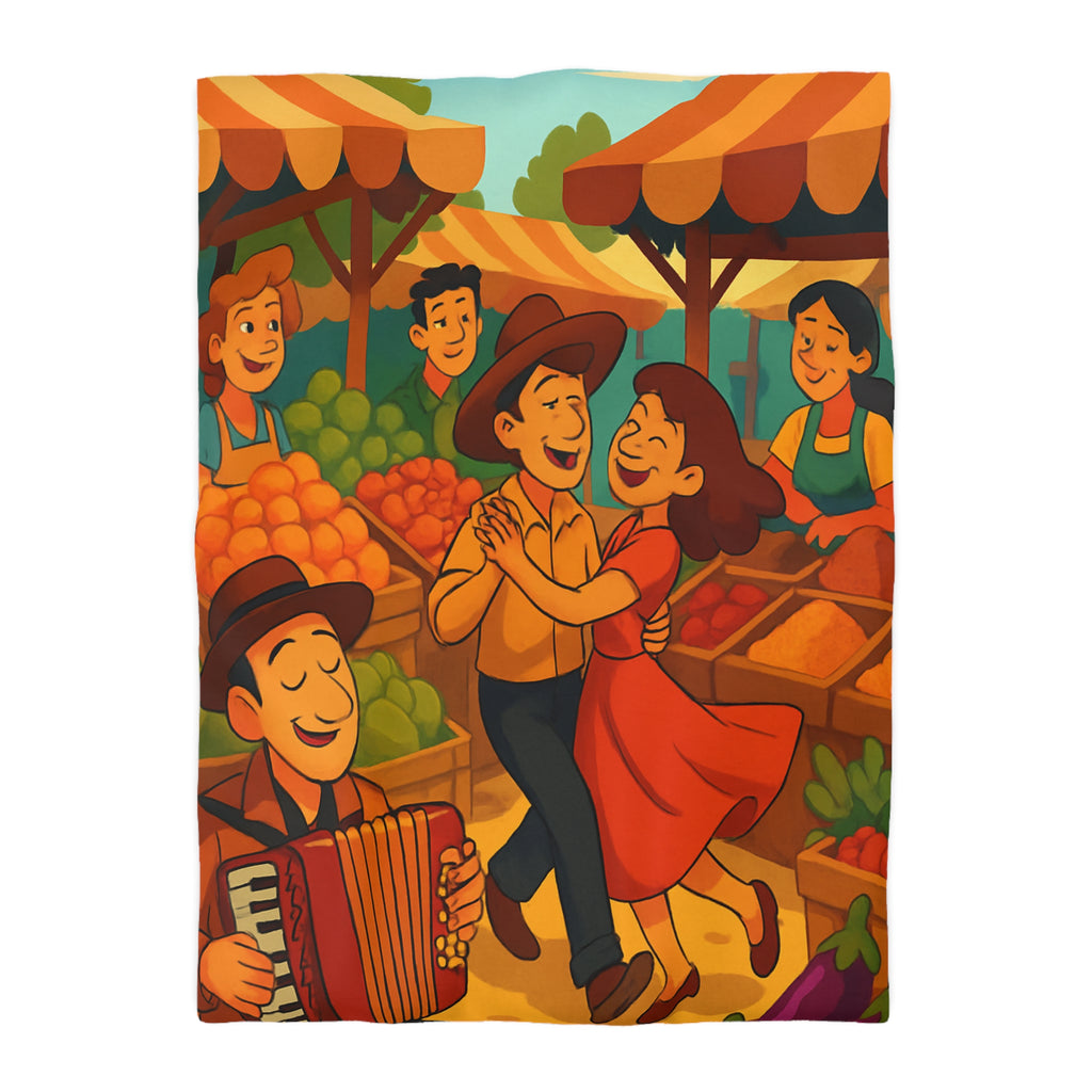 Housse de Couette Microfibre Design Artistique Moderne Décoration Chambre Confort Premium