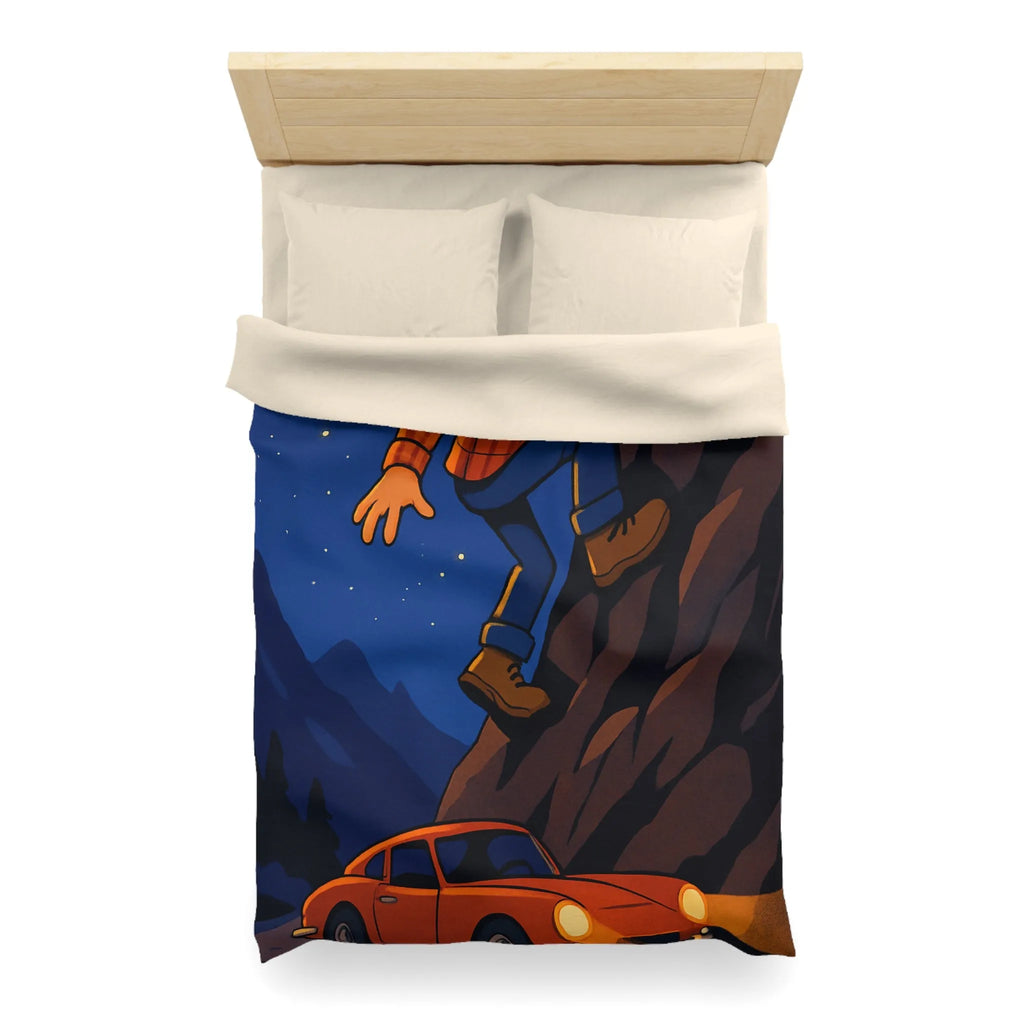 Housse de Couette Microfibre Art Graphique Contemporain Style Décoratif Chambre Tendance