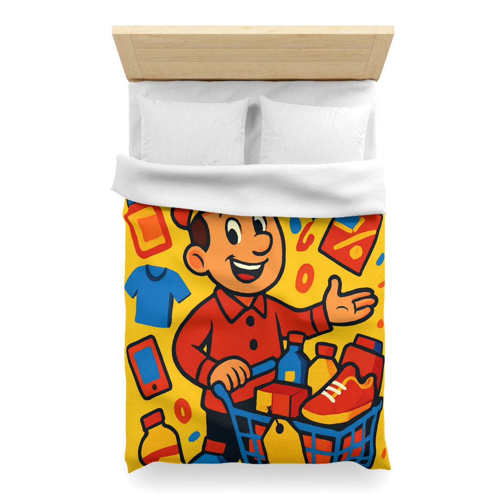 Housse de Couette Microfibre Création Artistique Moderne Design Exclusif Décoration Chambre