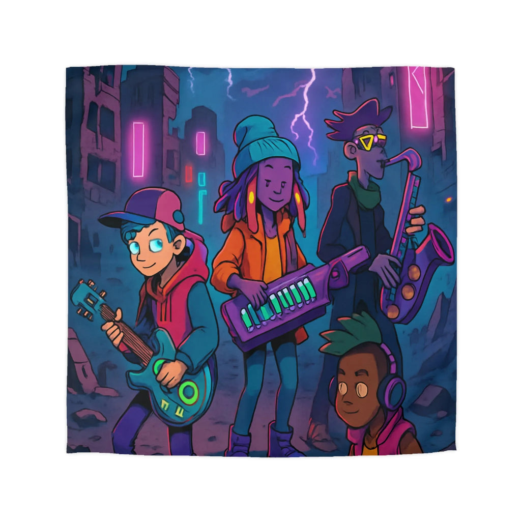 Housse de Couette Microfibre Création Artistique Moderne Design Exclusif Décoration Chambre