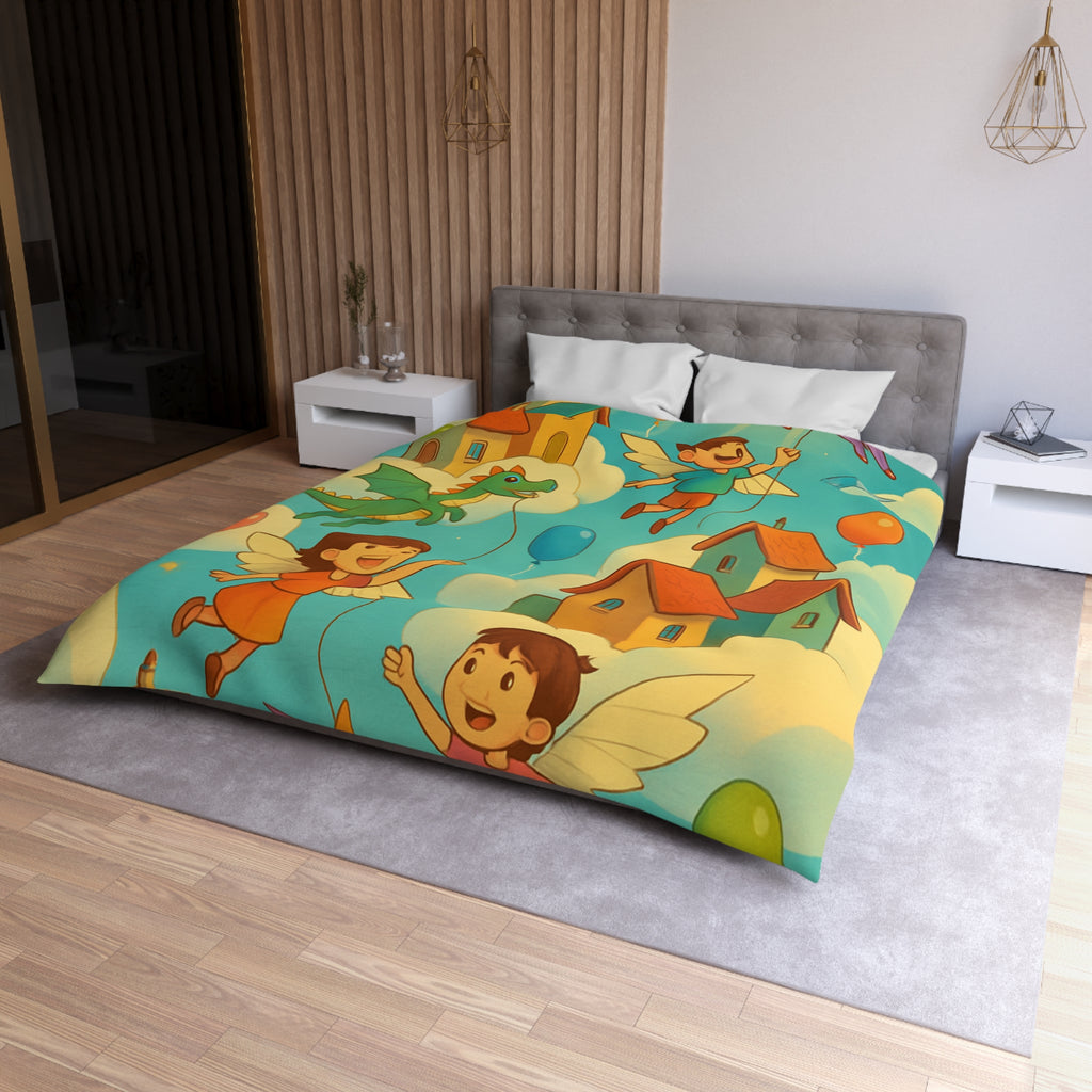 Housse de Couette Microfibre Création Artistique Moderne Design Exclusif Décoration Chambre