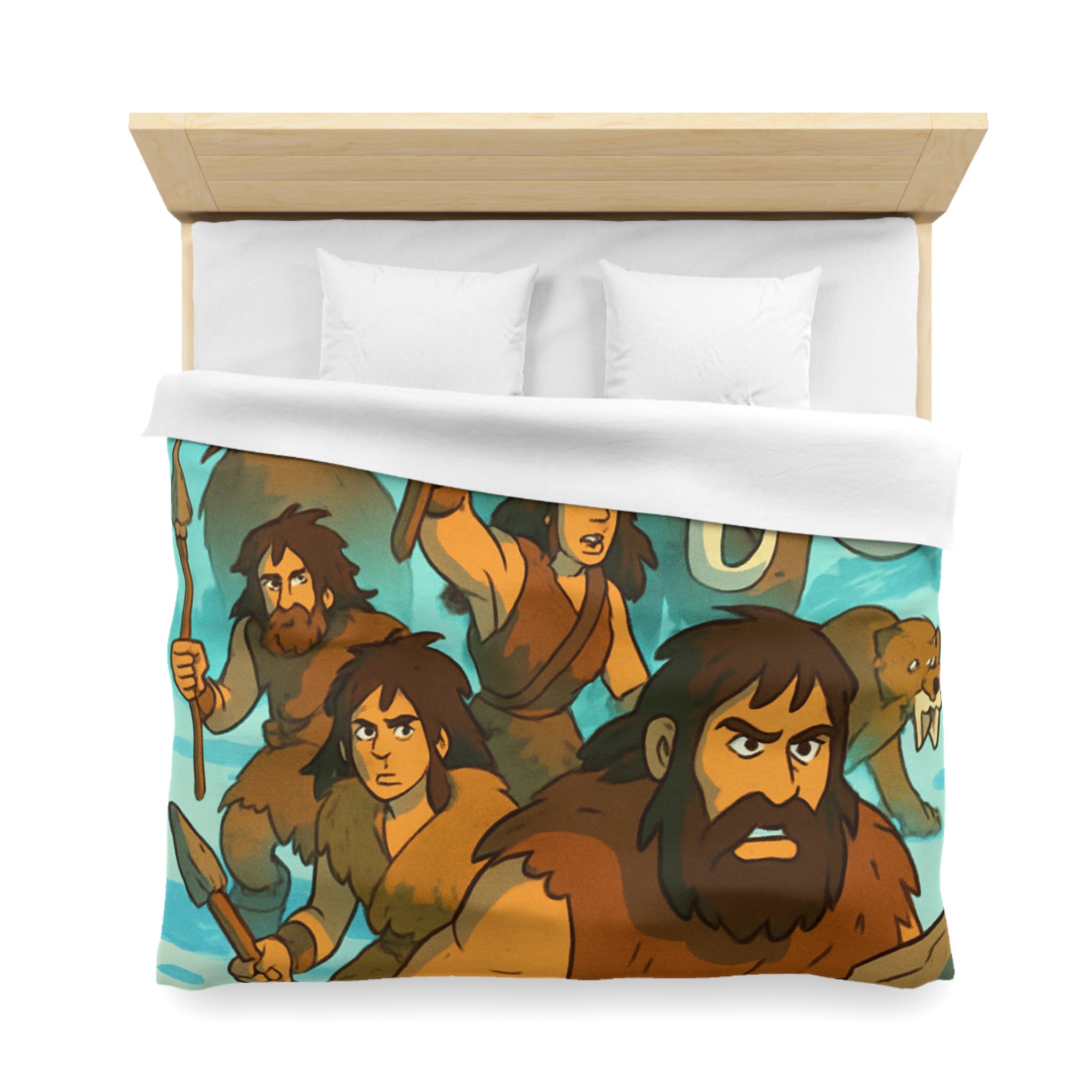 Housse de Couette Microfibre Design Artistique Moderne Décoration Chambre Confort Premium