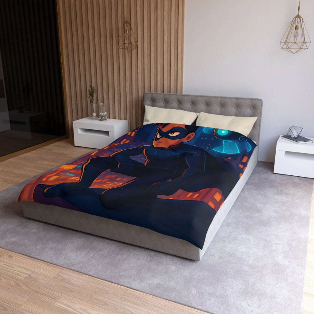 Housse de Couette Microfibre Création Artistique Moderne Design Exclusif Décoration Chambre