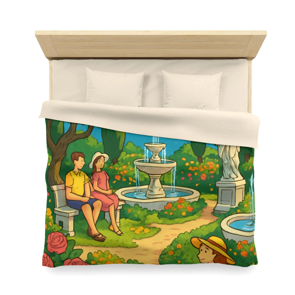 Housse de Couette Microfibre Création Artistique Moderne Design Exclusif Décoration Chambre