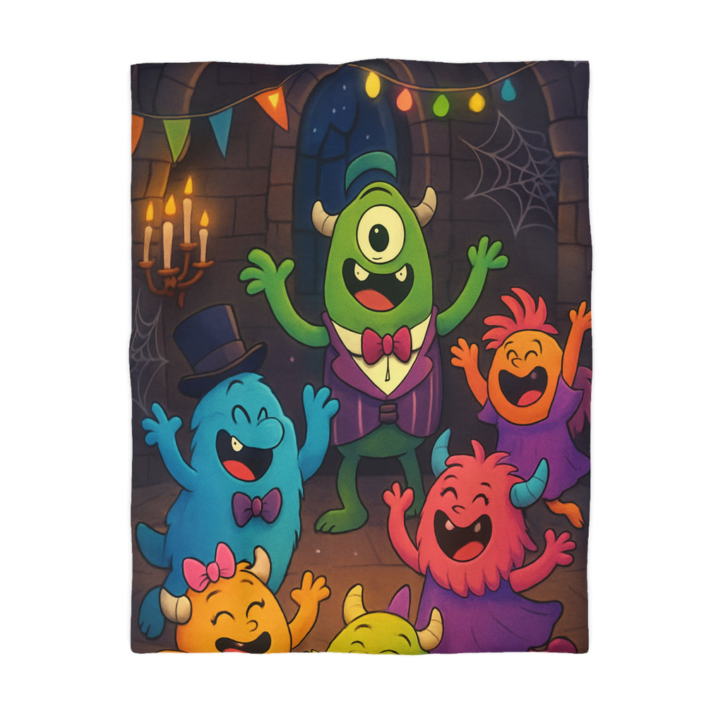 Housse de Couette Microfibre Design Artistique Moderne Décoration Chambre Confort Premium