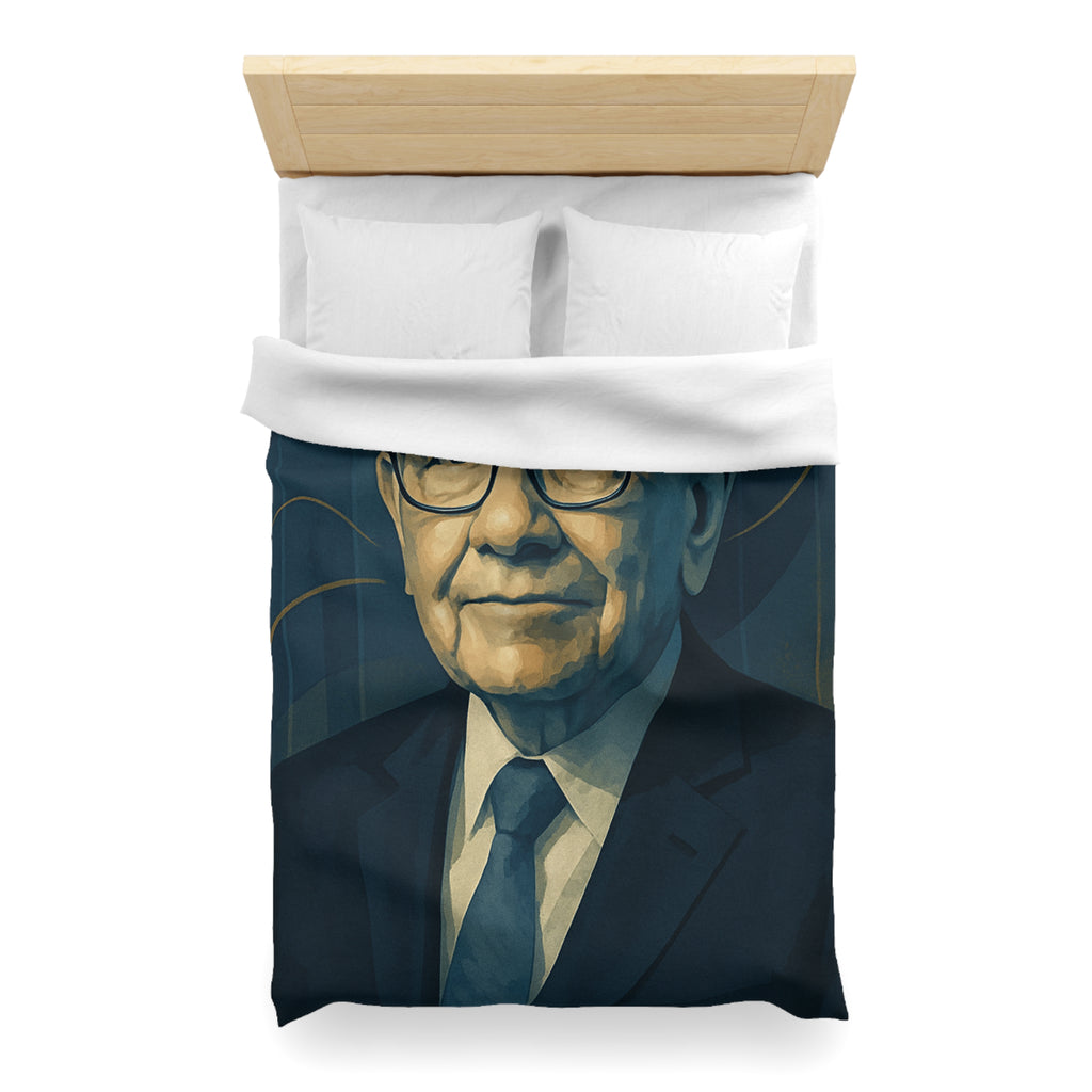 Housse de Couette Microfibre Design Artistique Moderne Décoration Chambre Confort Premium