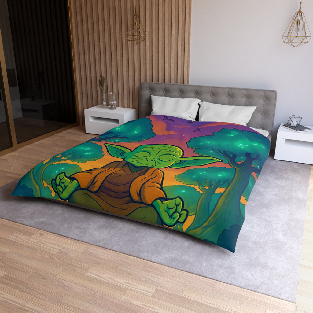 Housse de Couette Microfibre Motif Créatif Original Style Contemporain Chambre Élégante