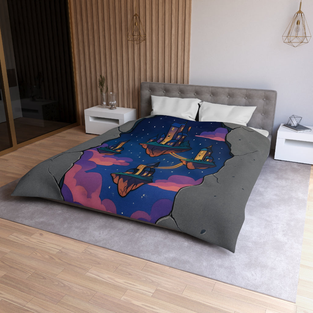 Housse de Couette Microfibre Création Artistique Moderne Design Exclusif Décoration Chambre