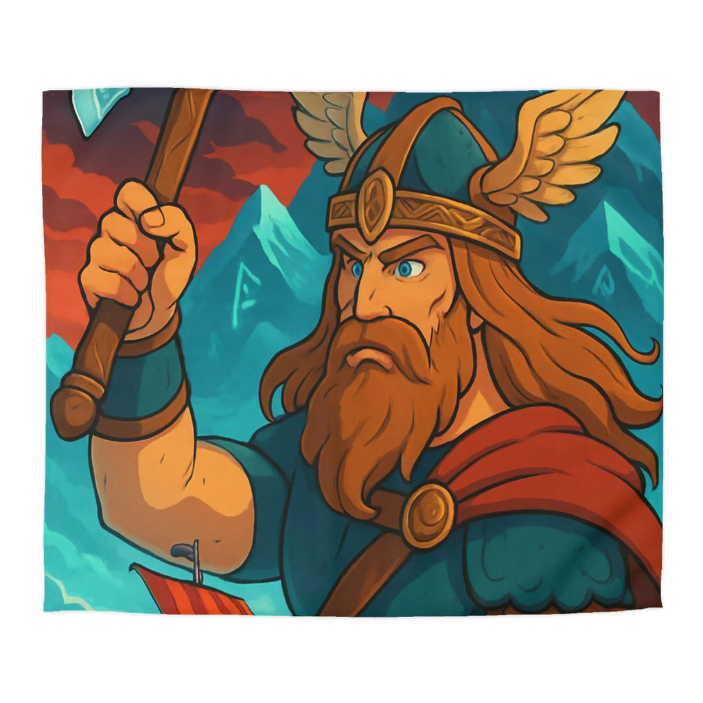 Housse de Couette Microfibre Art Graphique Contemporain Style Décoratif Chambre Tendance