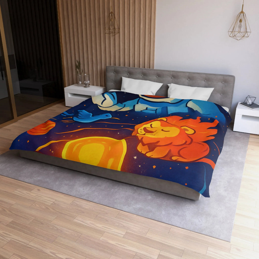 Housse de Couette Microfibre Création Artistique Moderne Design Exclusif Décoration Chambre