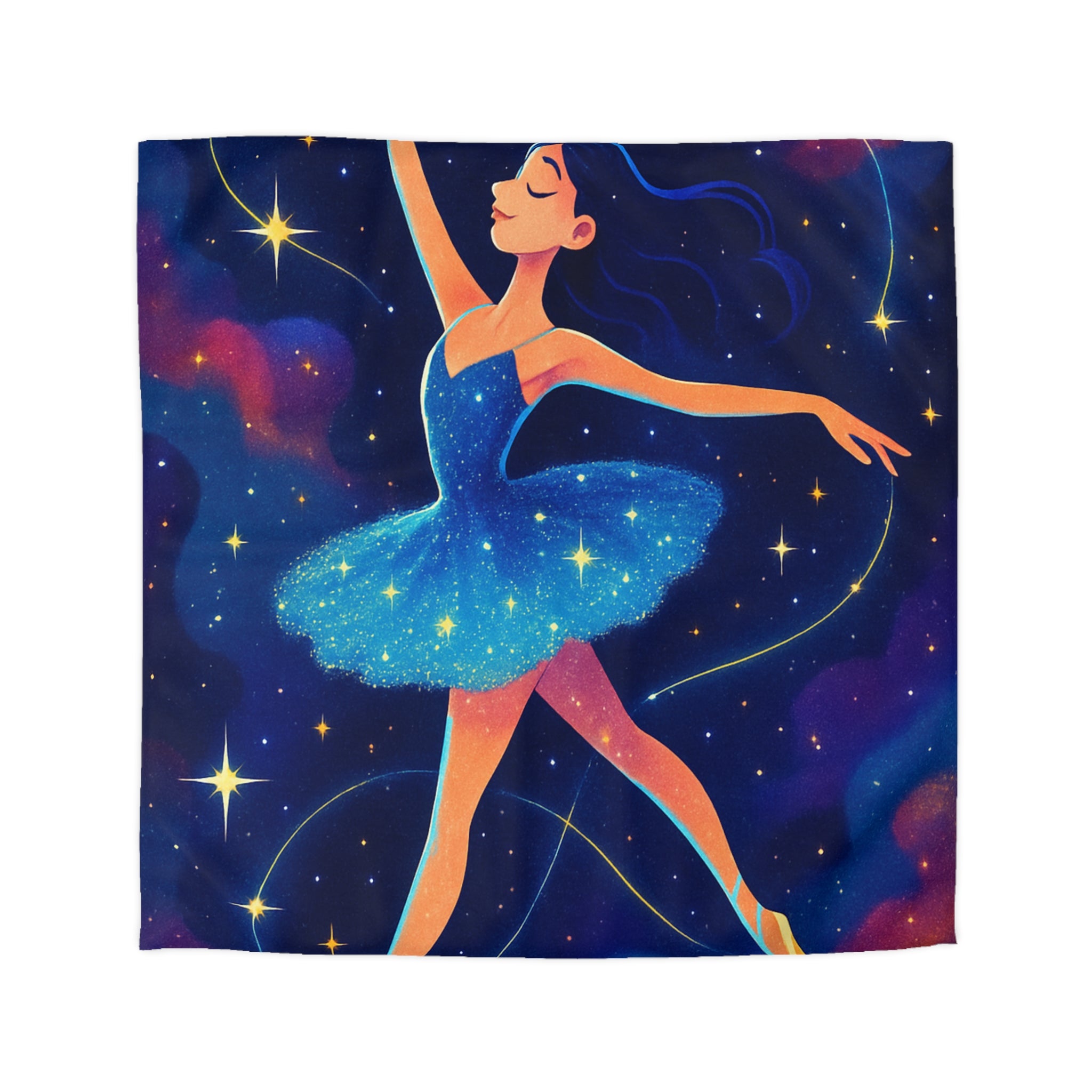 Housse de Couette Microfibre Illustration Unique Design Moderne Décoration Intérieure Raffinée