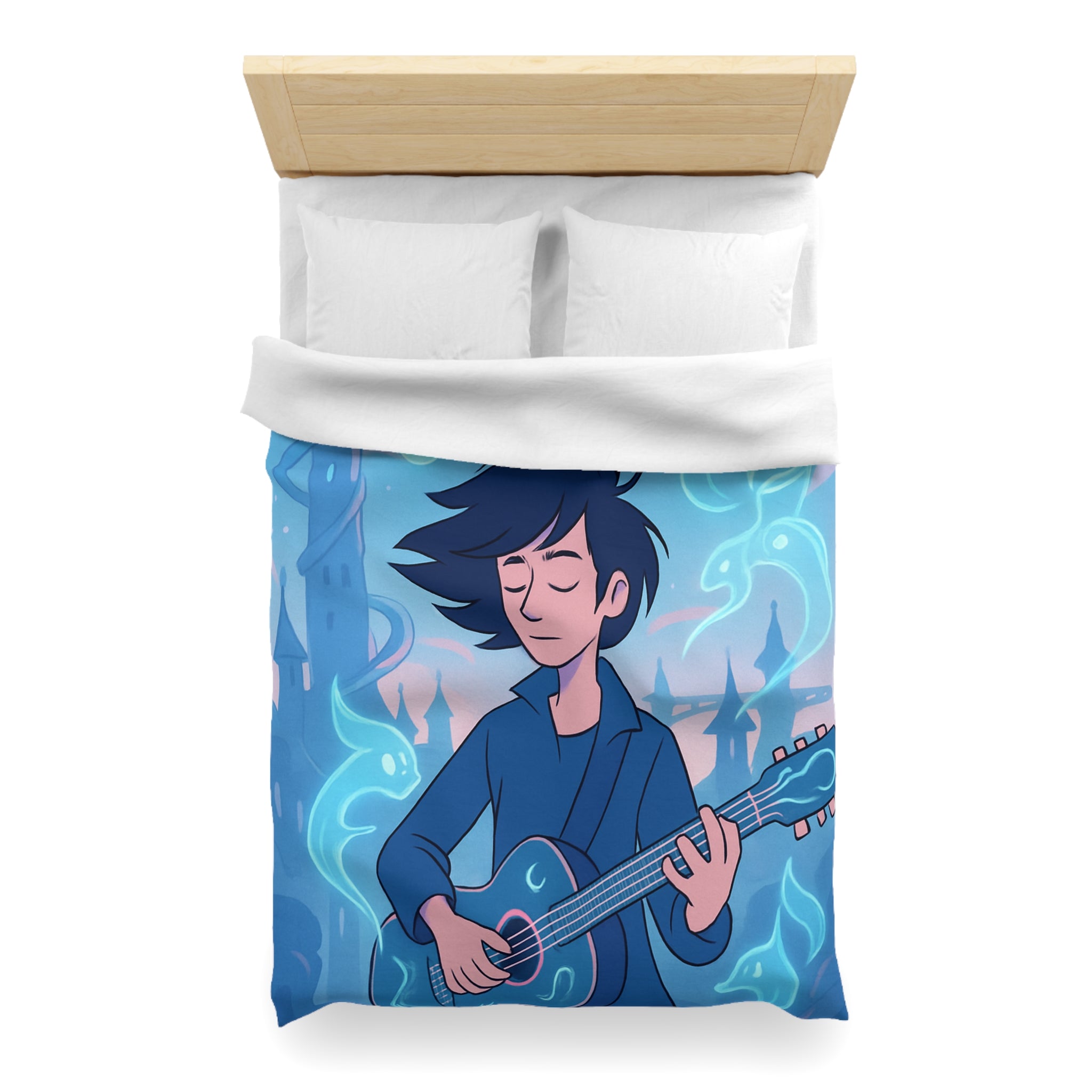 Housse de Couette Microfibre Création Artistique Moderne Design Exclusif Décoration Chambre