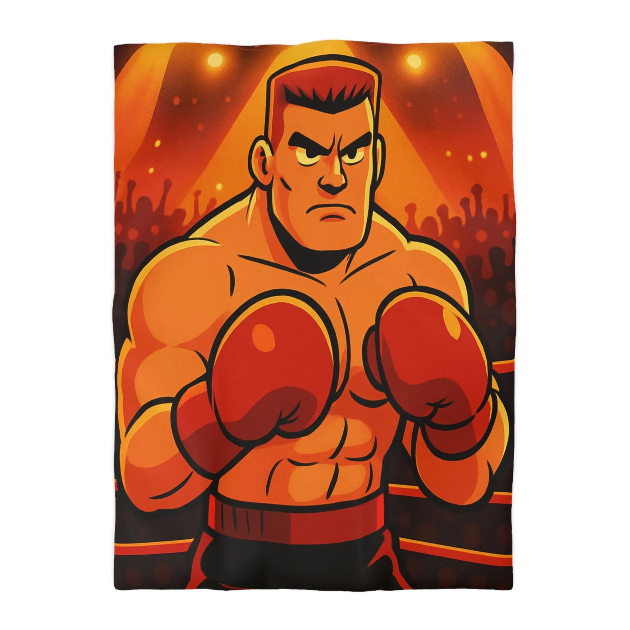 Housse de Couette Microfibre Art Graphique Contemporain Style Décoratif Chambre Tendance