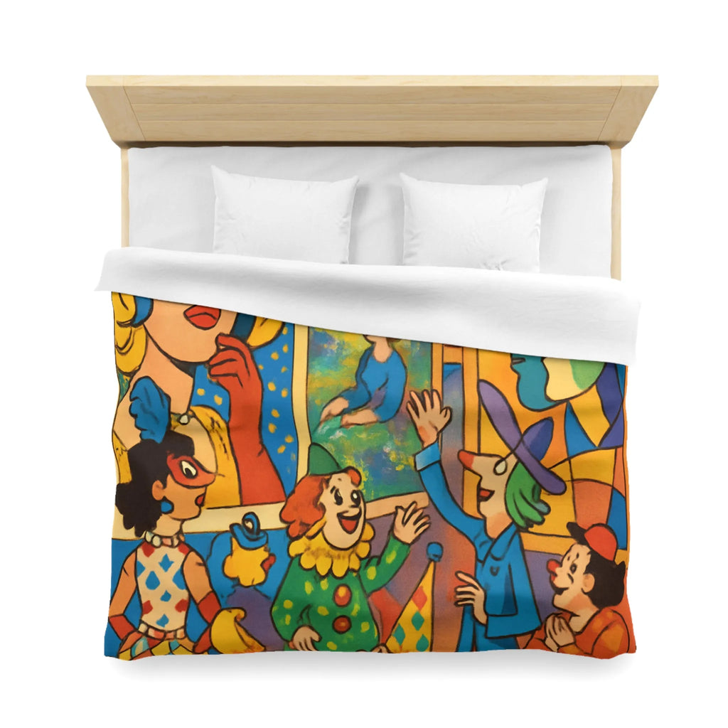 Égayez Votre Chambre avec une Housse de Couette Inspirée de l'Art du Cirque