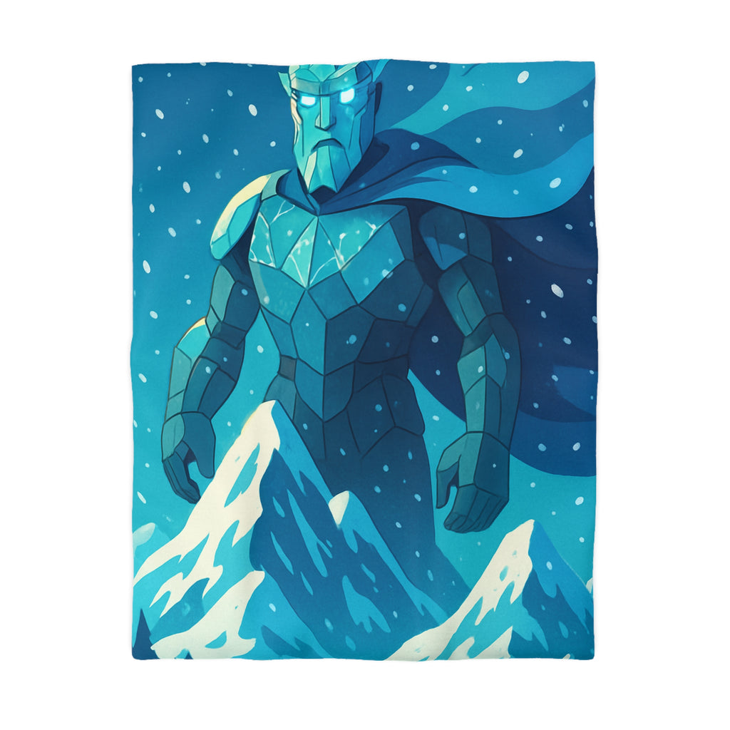 Housse de Couette Microfibre Illustration Unique Design Moderne Décoration Intérieure Raffinée