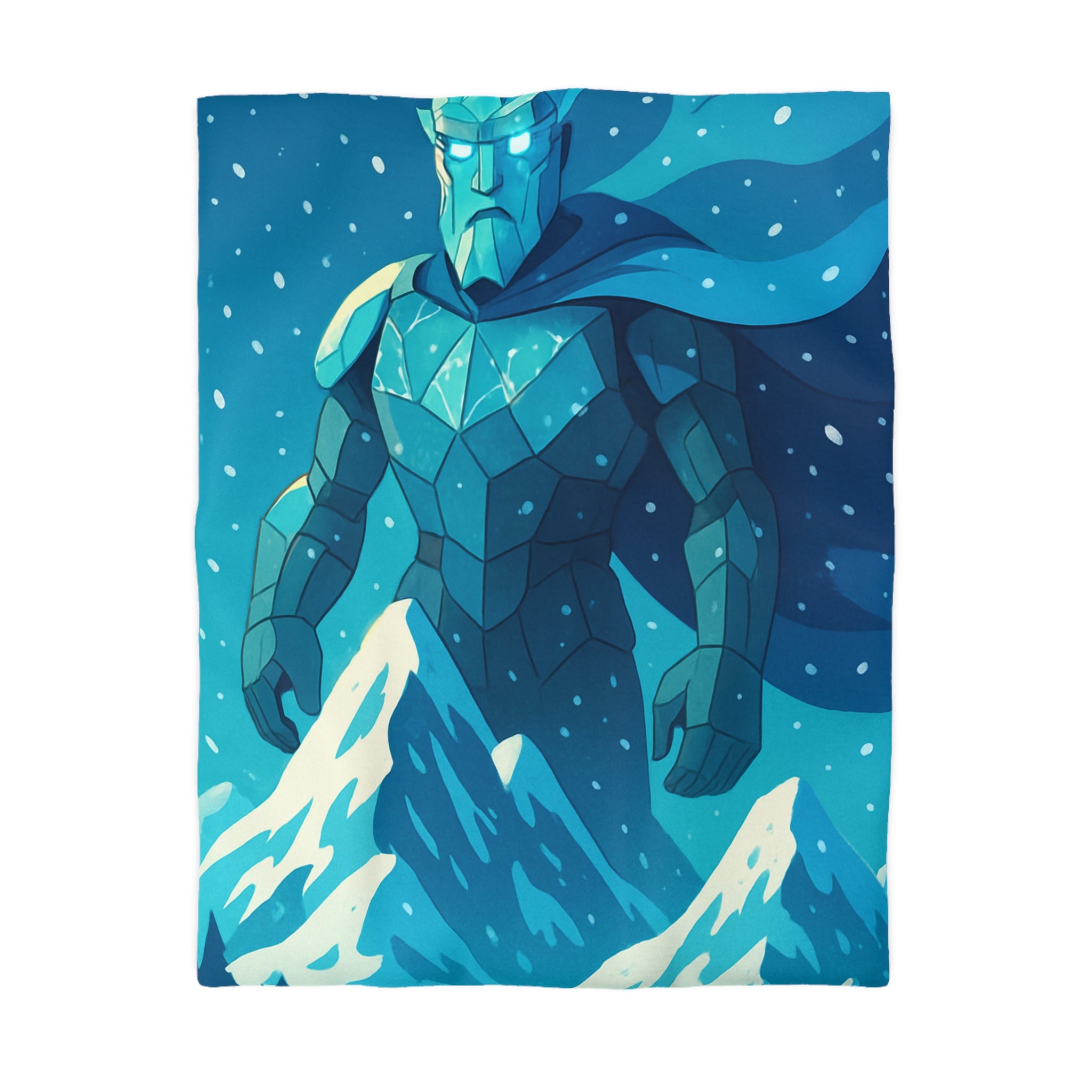 Housse de Couette Microfibre Illustration Unique Design Moderne Décoration Intérieure Raffinée