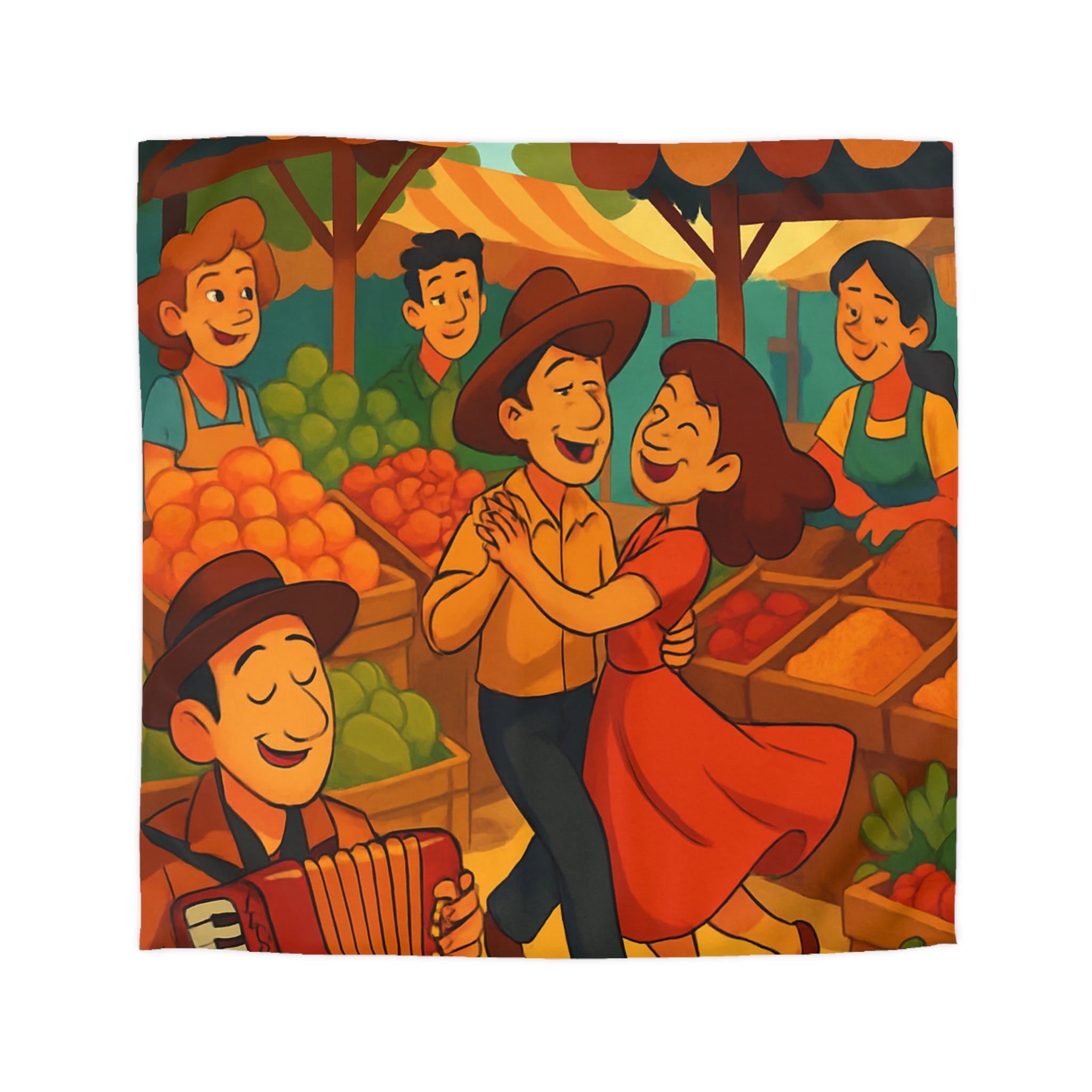 Housse de Couette Microfibre Design Artistique Moderne Décoration Chambre Confort Premium