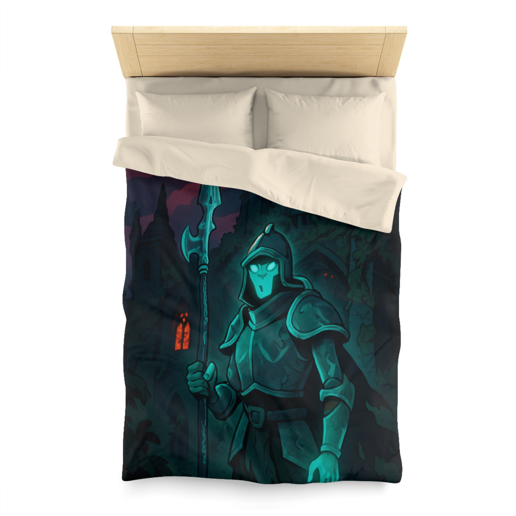 Housse de Couette Microfibre Illustration Unique Design Moderne Décoration Intérieure Raffinée