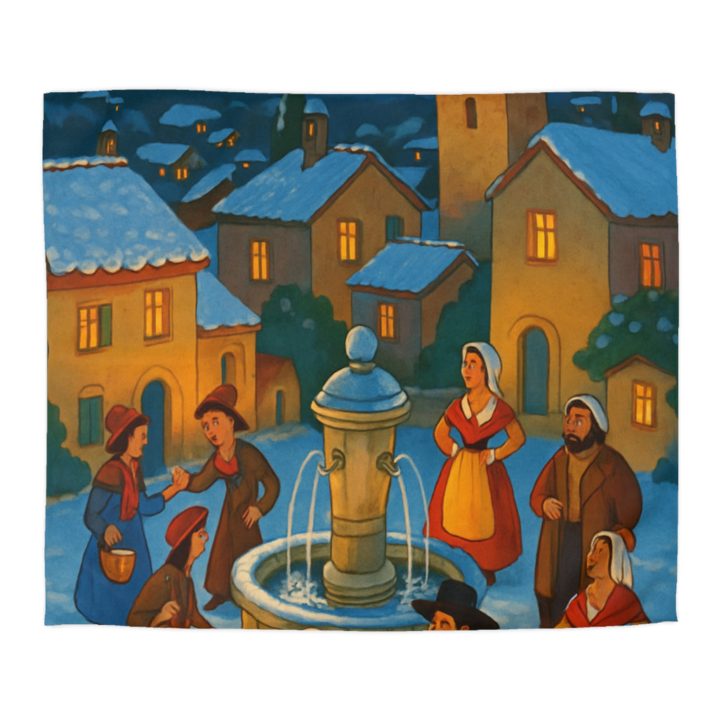 Housse de Couette Microfibre Design Artistique Moderne Décoration Chambre Confort Premium