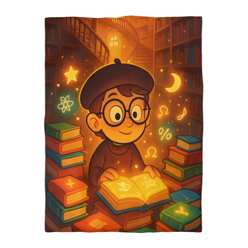 Housse de Couette Microfibre Art Graphique Contemporain Style Décoratif Chambre Tendance