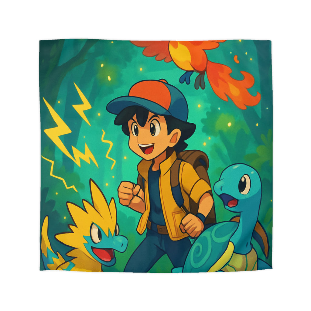 Housse de Couette Microfibre Motif Créatif Original Style Contemporain Chambre Élégante