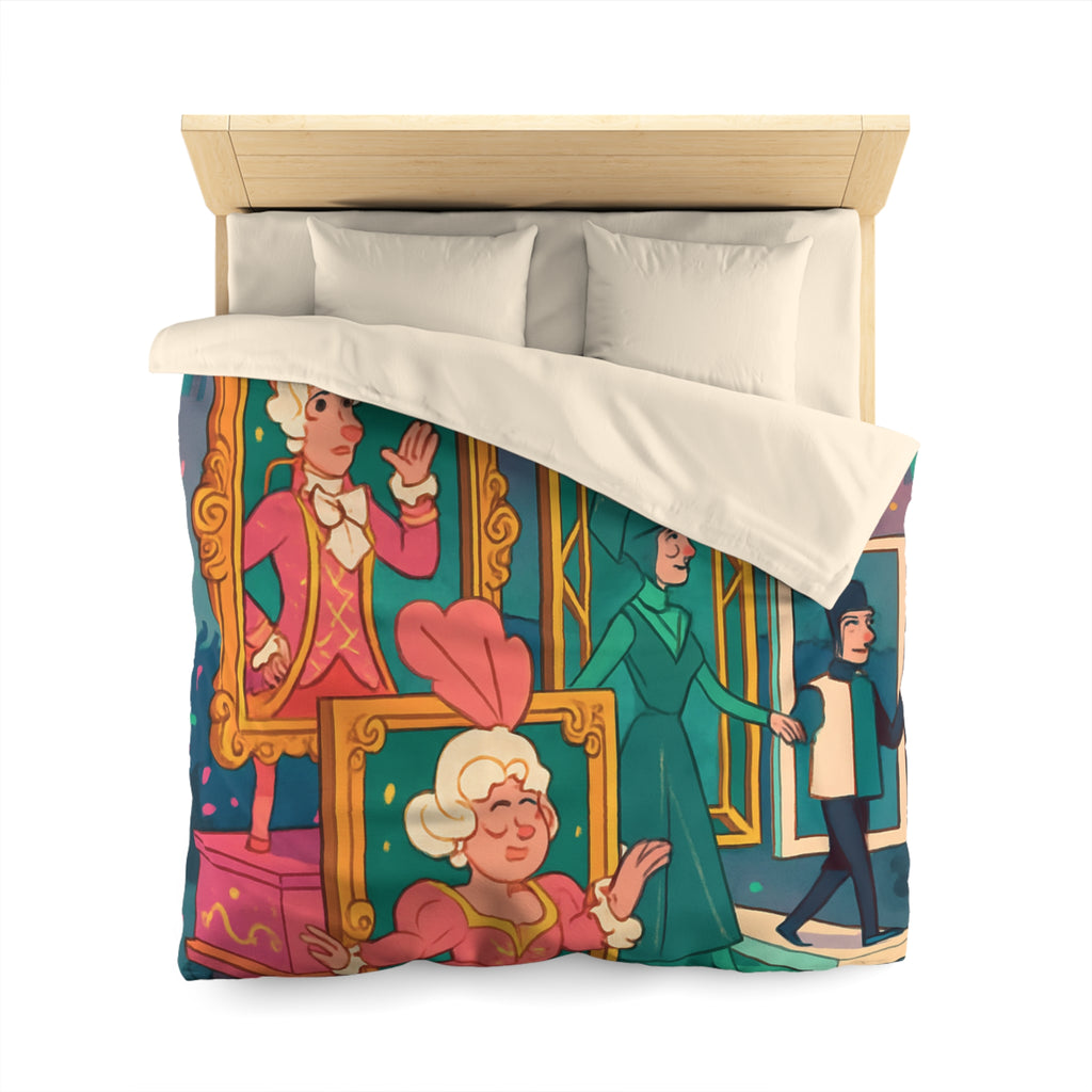 Rêveries Festives : Motifs Baroques Animés pour Embellir Votre Chambre à Coucher