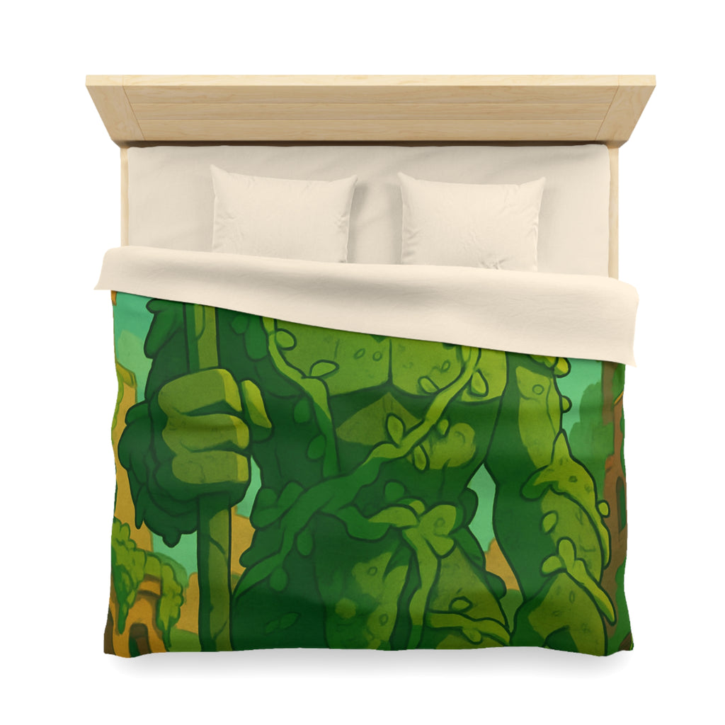 Housse de Couette Microfibre Design Artistique Moderne Décoration Chambre Confort Premium