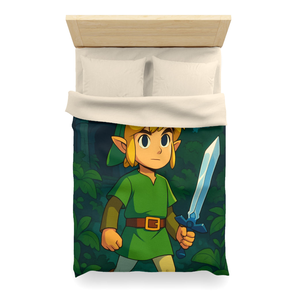 Housse de Couette Microfibre Design Artistique Moderne Décoration Chambre Confort Premium