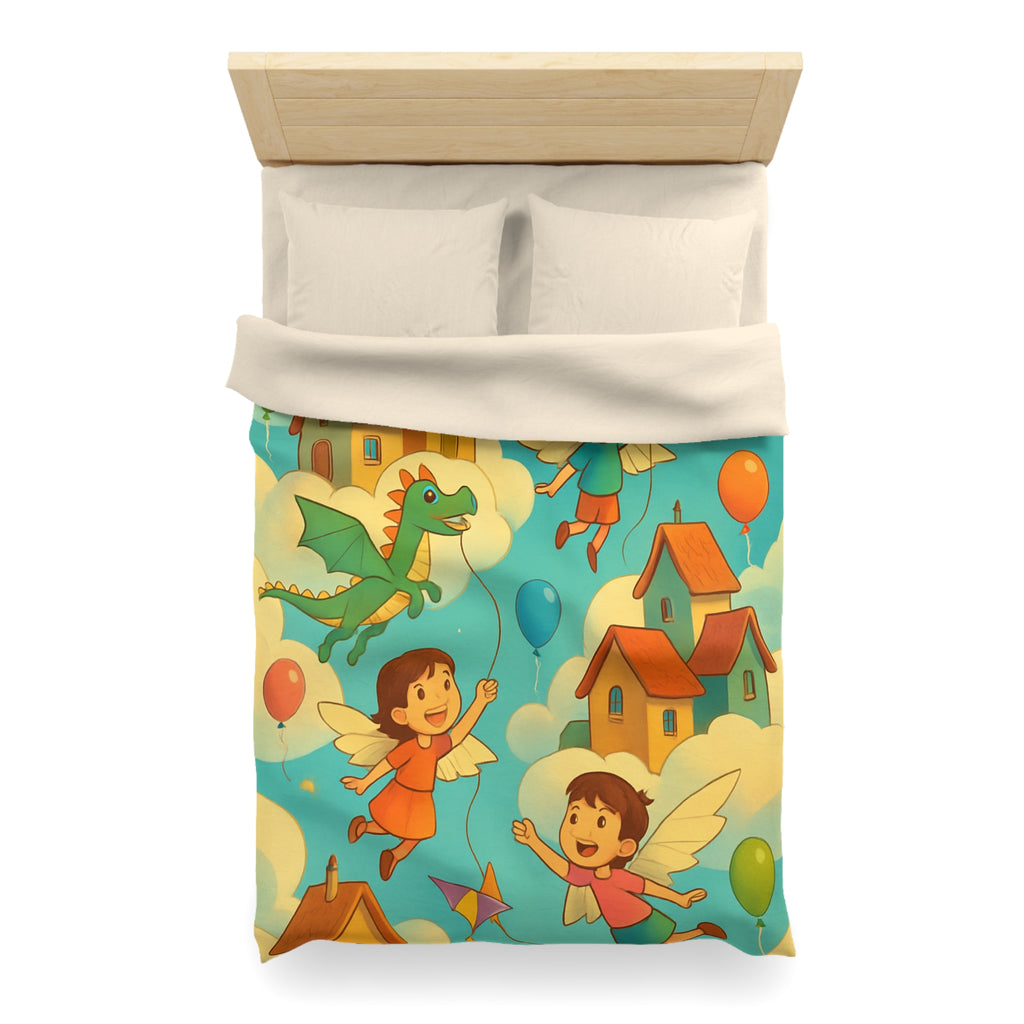 Housse de Couette Microfibre Création Artistique Moderne Design Exclusif Décoration Chambre