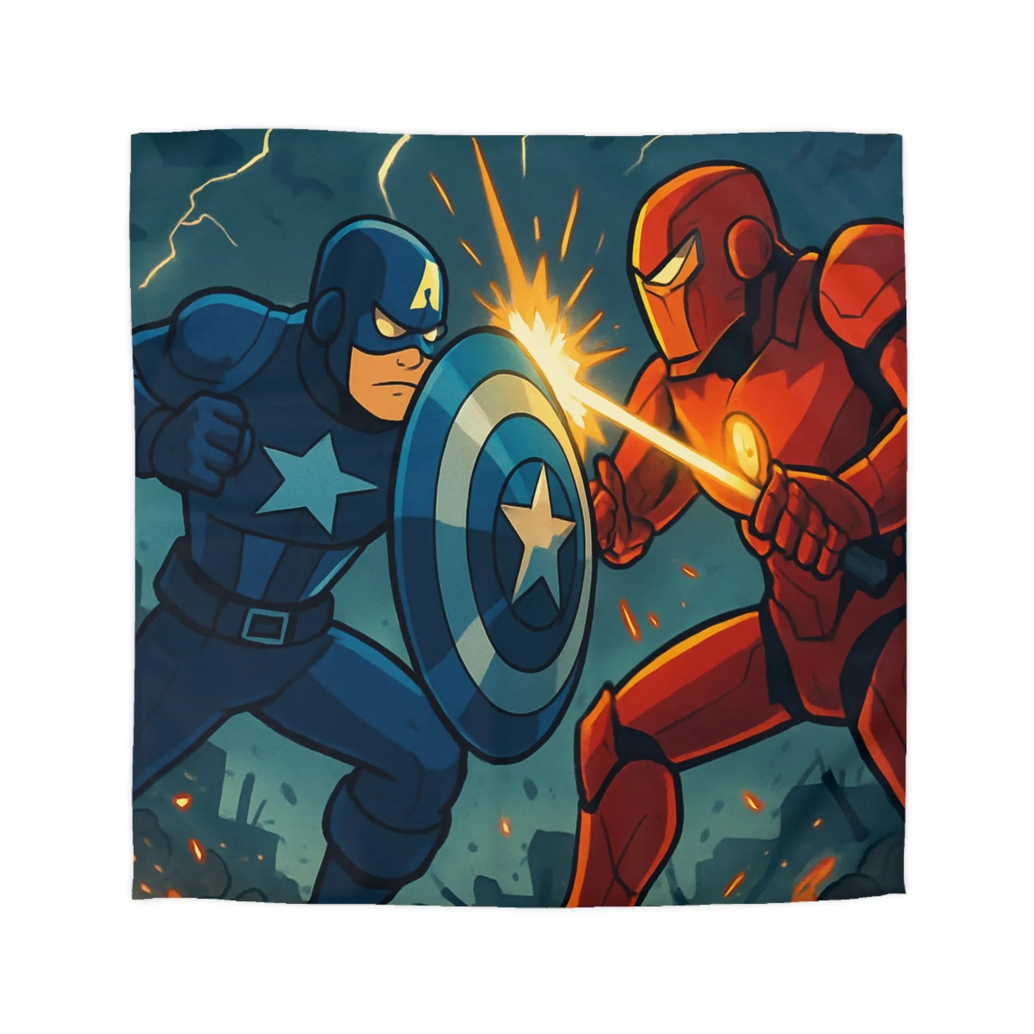 Housse de Couette Microfibre Création Artistique Moderne Design Exclusif Décoration Chambre