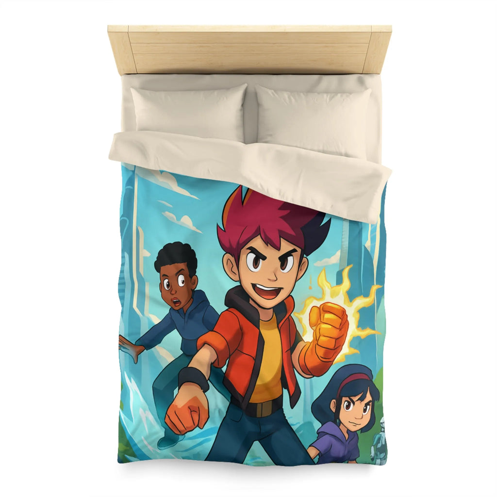 Housse de Couette Microfibre Création Artistique Moderne Design Exclusif Décoration Chambre