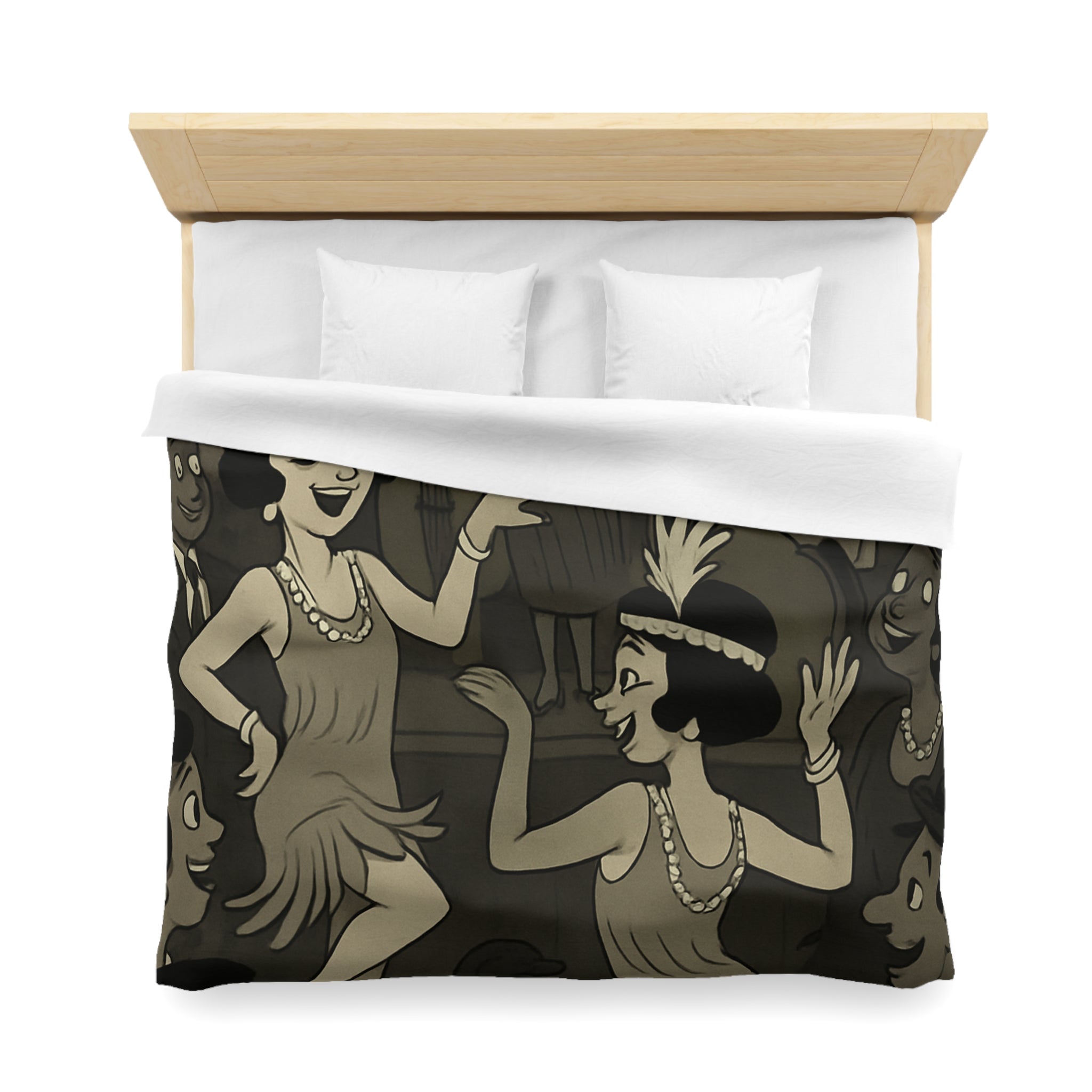 Housse de Couette Microfibre Design Artistique Moderne Décoration Chambre Confort Premium